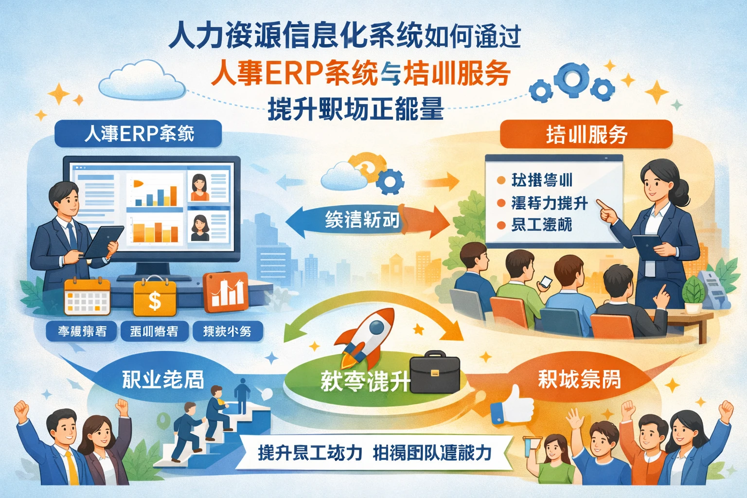 人力资源信息化系统如何通过人事ERP系统与培训服务提升职场正能量