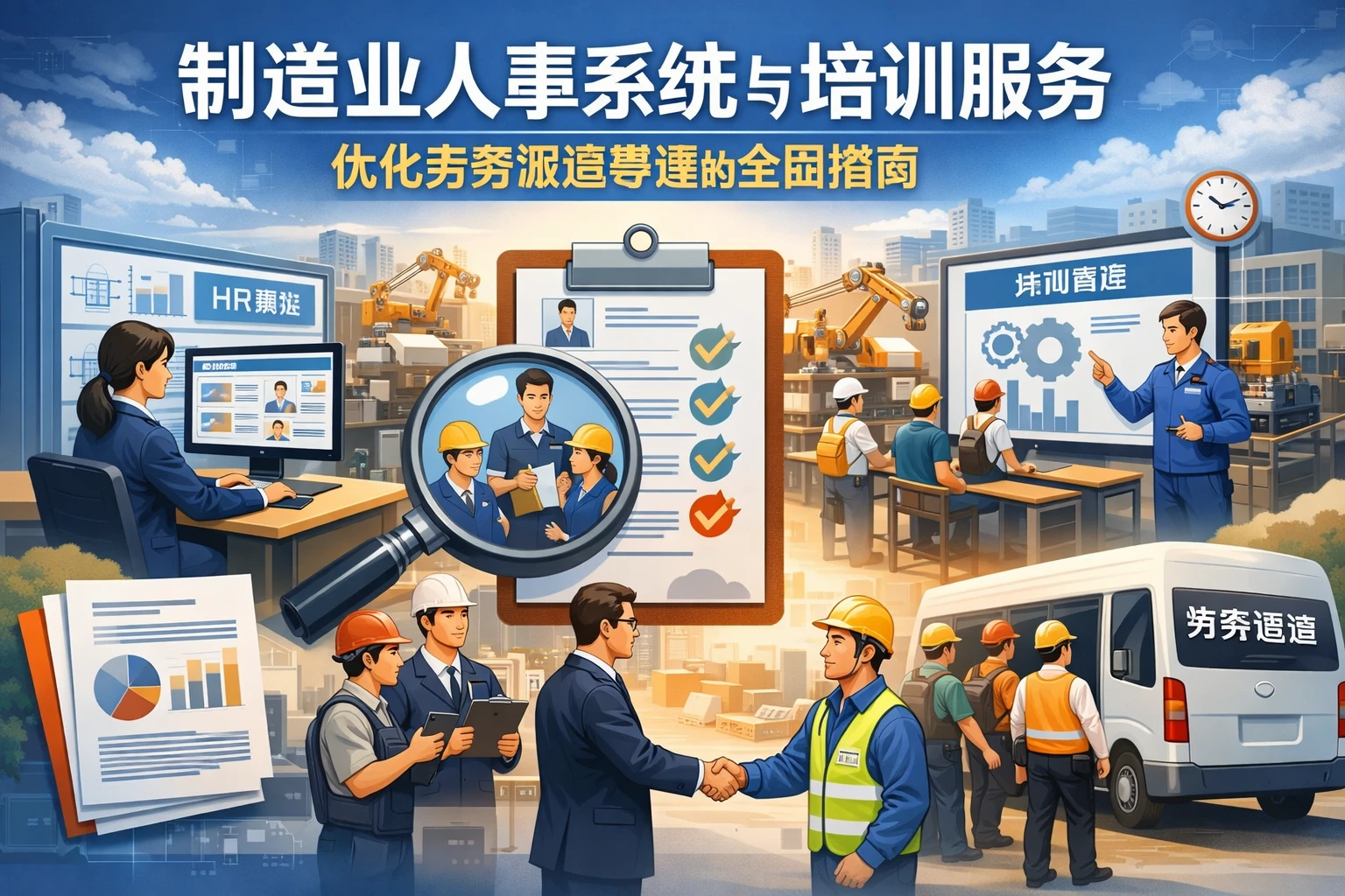 制造业人事系统与培训服务:优化劳务派遣管理的全面指南