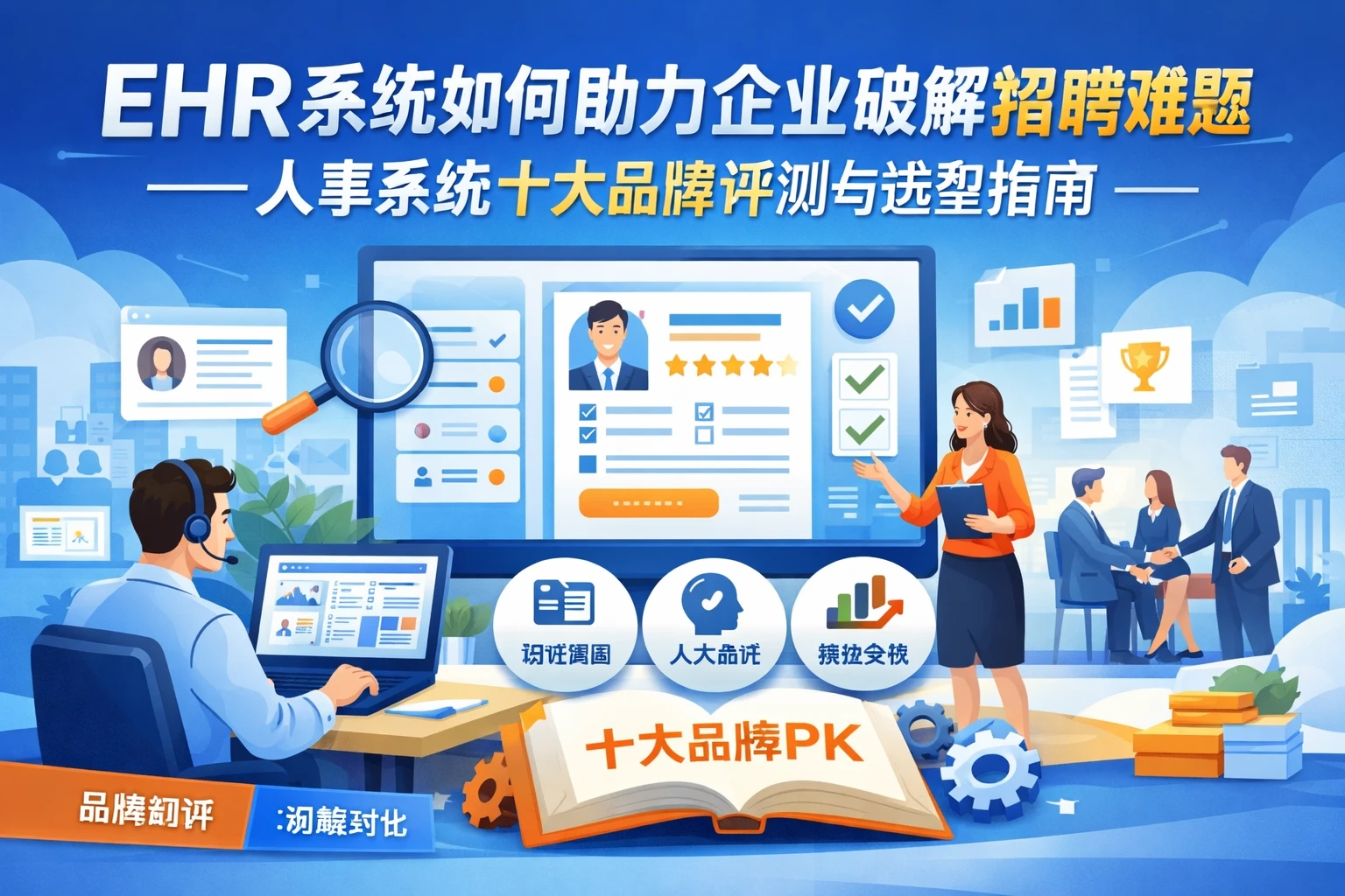 ehr系统如何助力企业破解招聘难题——人事系统十大品牌评测与选型指南