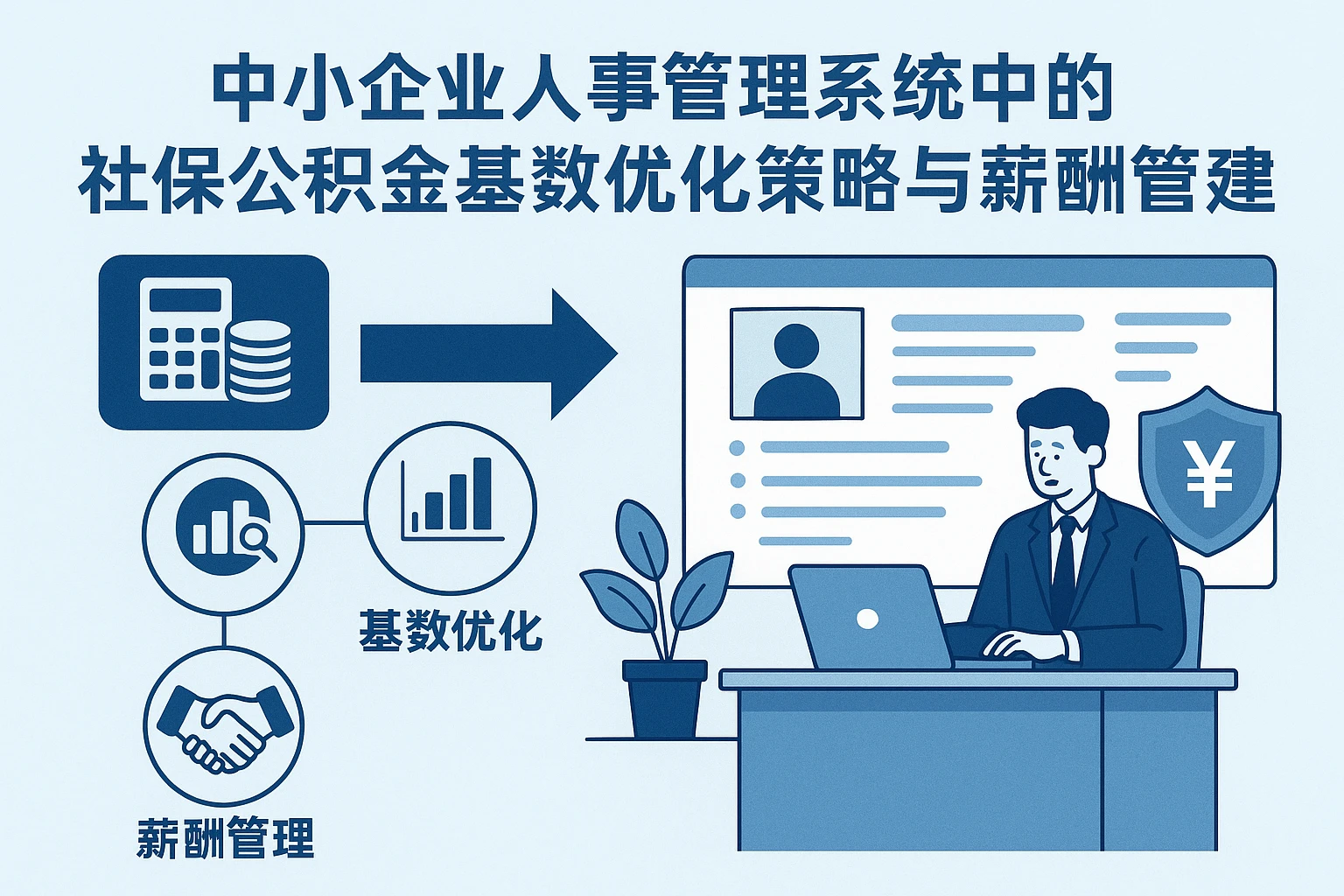 中小企业人事管理系统中的社保公积金基数优化策略与薪酬管理实践