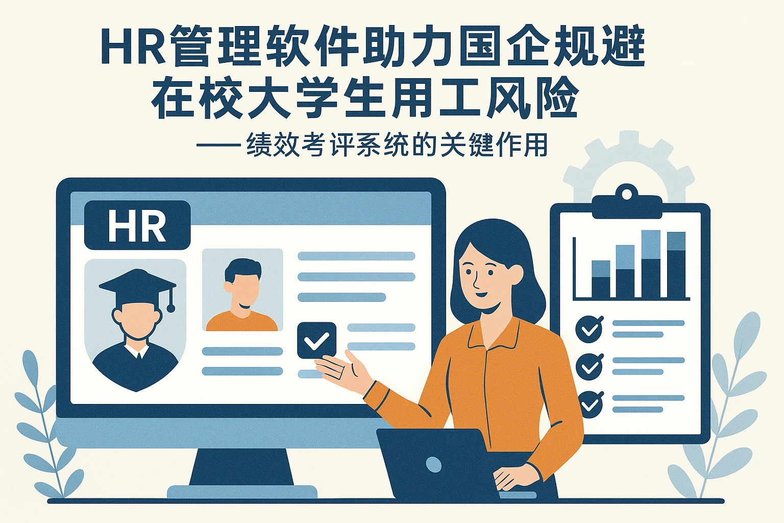 HR管理软件助力国企规避在校大学生用工风险——绩效考评系统的关键作用