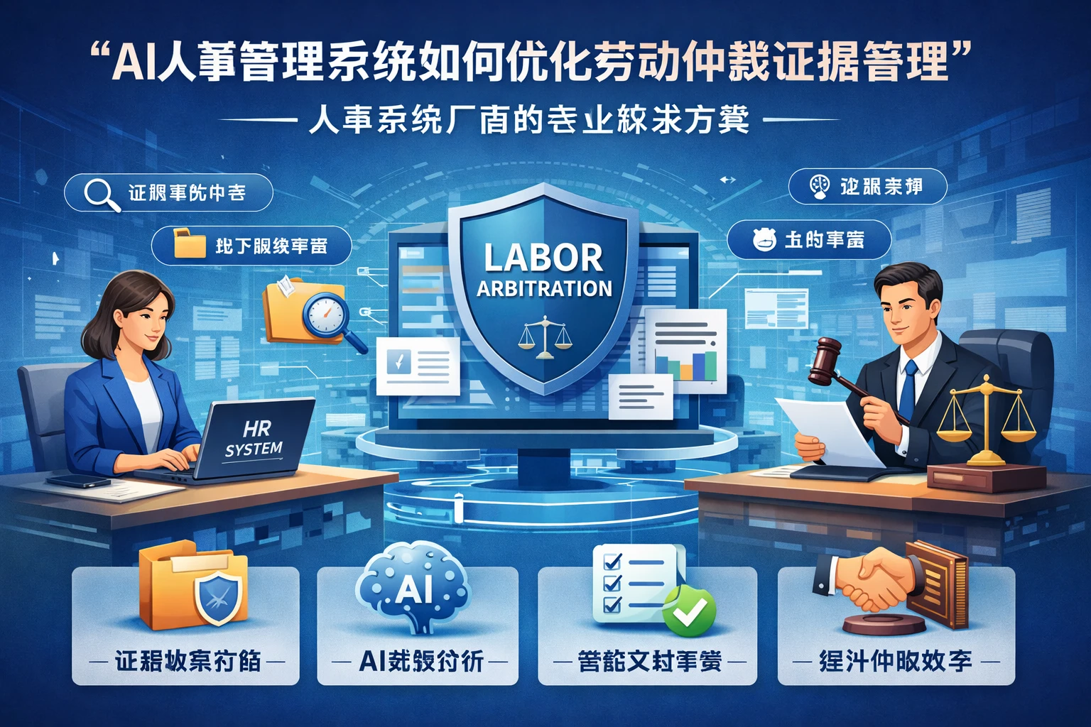 AI人事管理系统如何优化劳动仲裁证据管理——人事系统厂商的专业解决方案