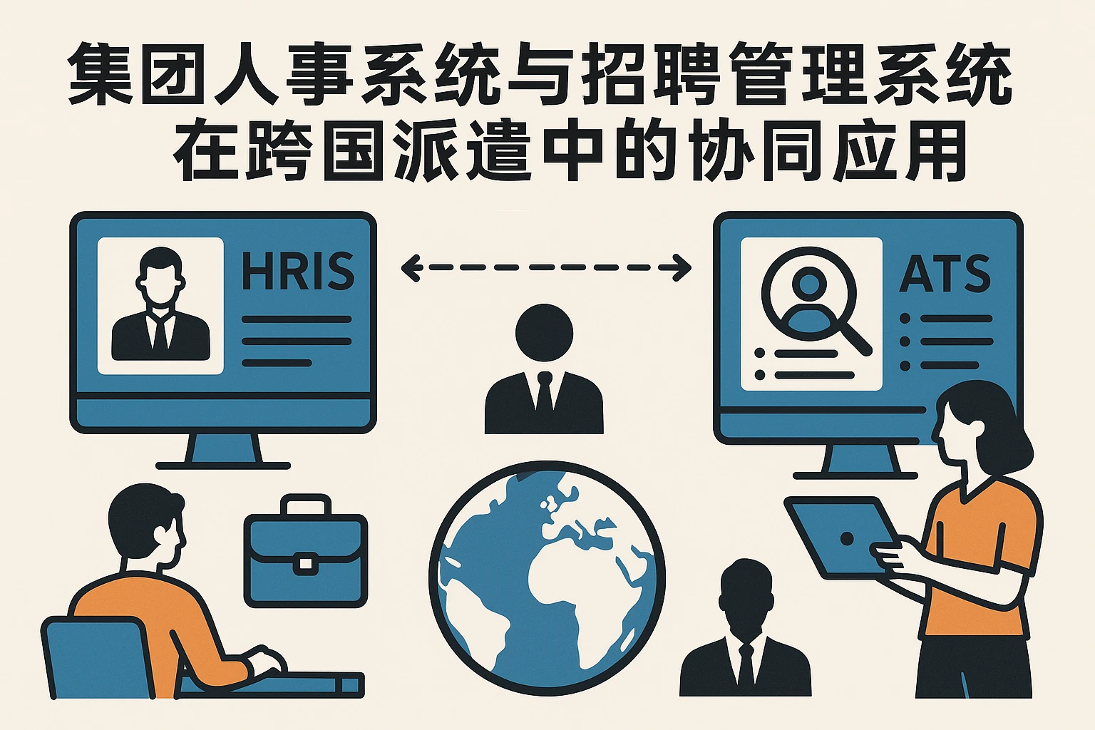集团人事系统与招聘管理系统在跨国派遣中的协同应用