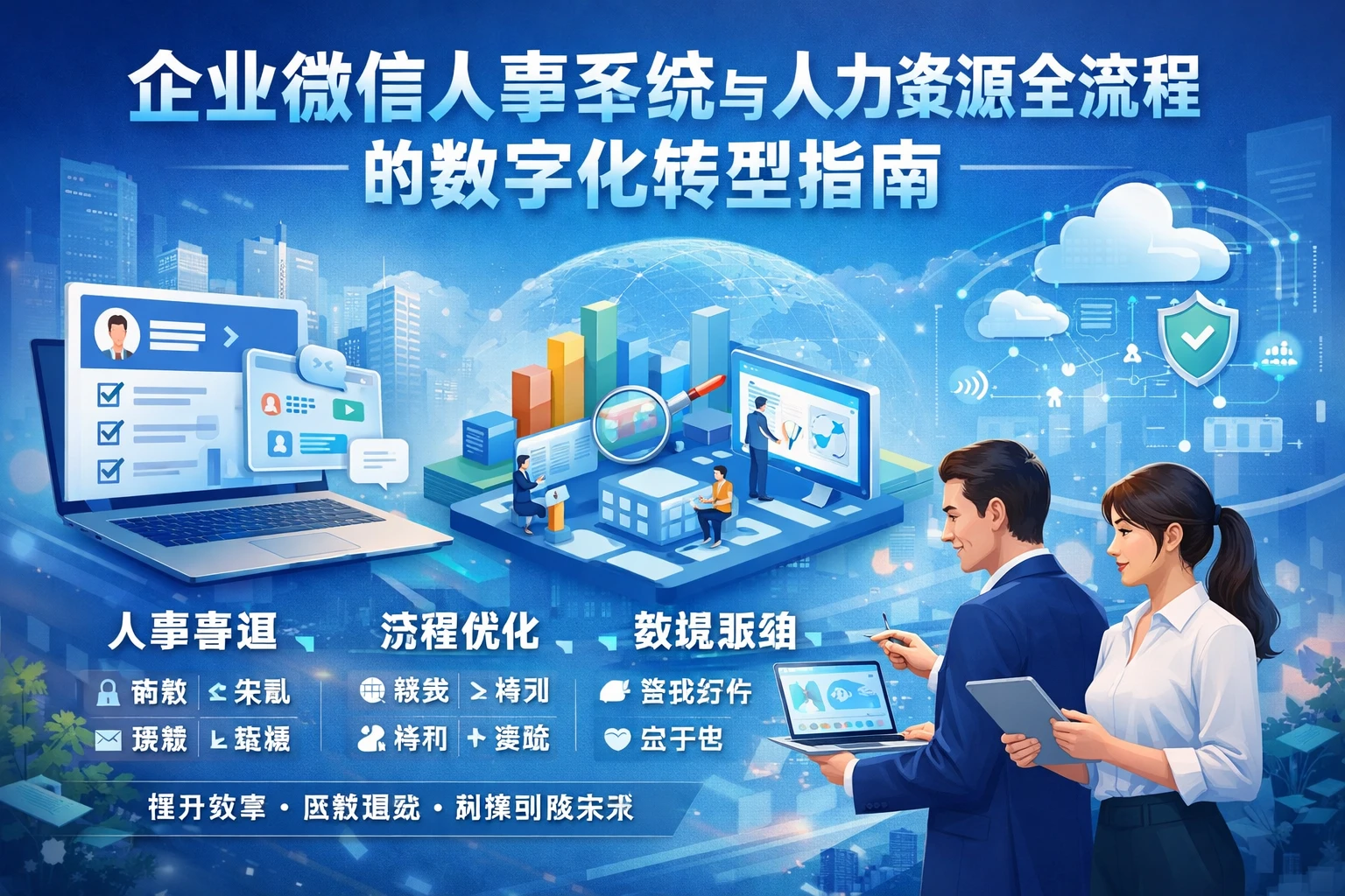 企业微信人事系统与人力资源全流程系统的数字化转型指南