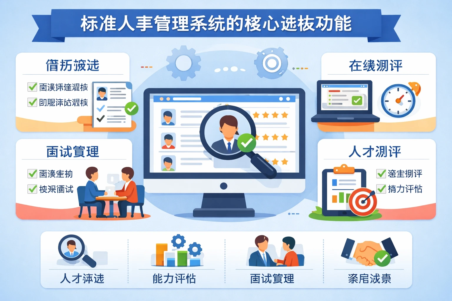 标准人事管理系统的核心选拔功能