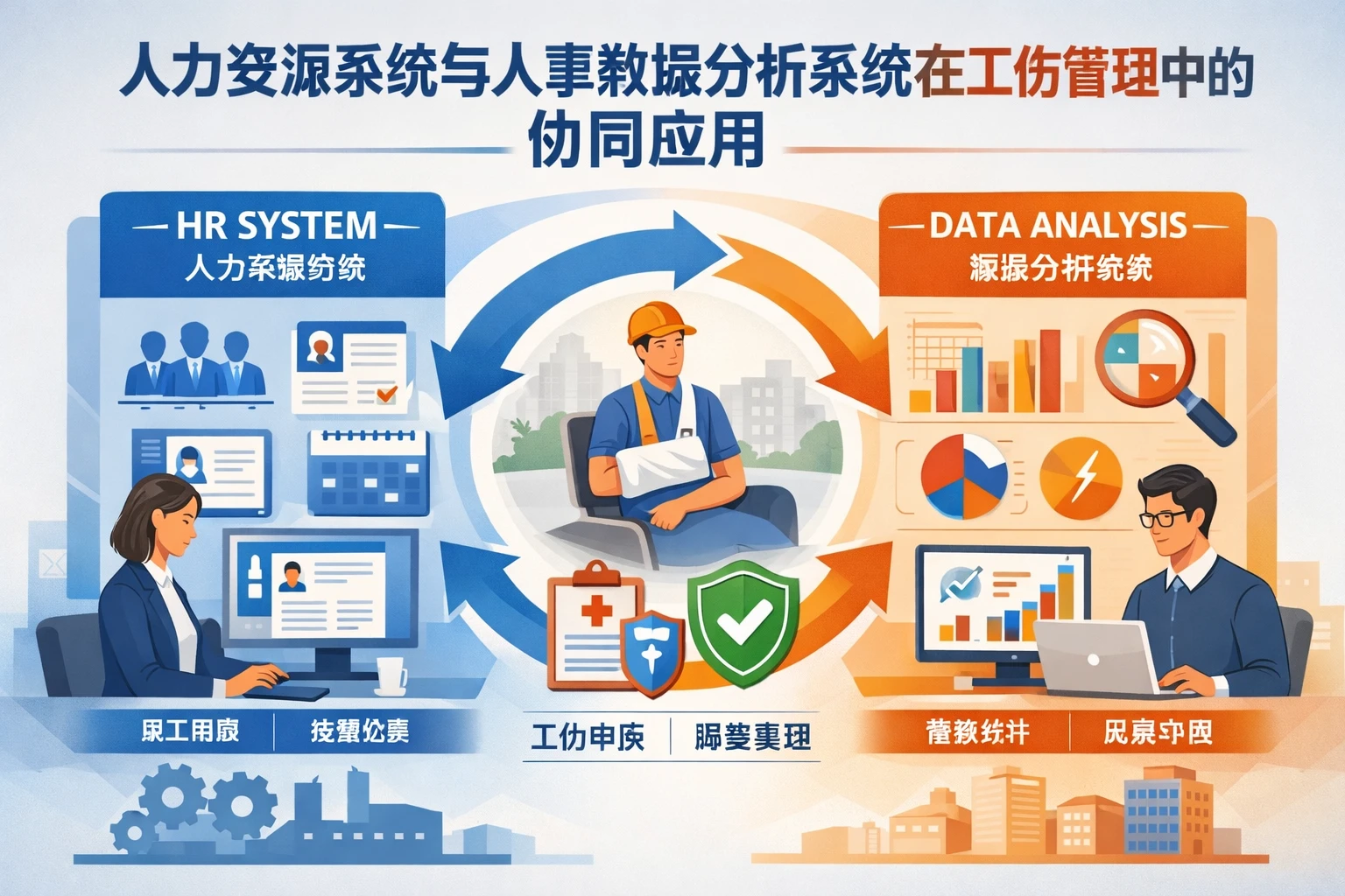 人力资源系统与人事数据分析系统在工伤管理中的协同应用