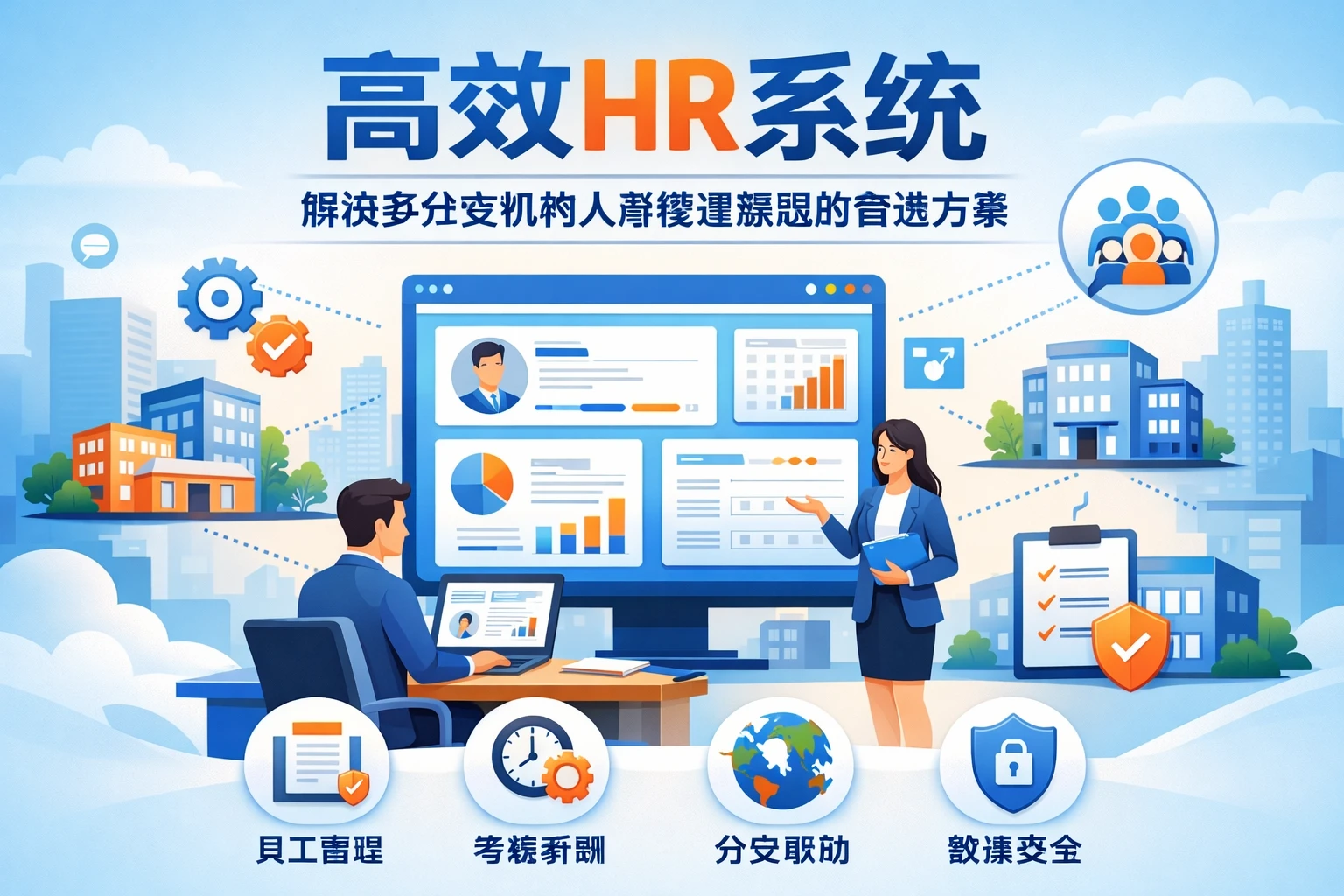 高效HR系统：解决多分支机构人事管理难题的首选方案