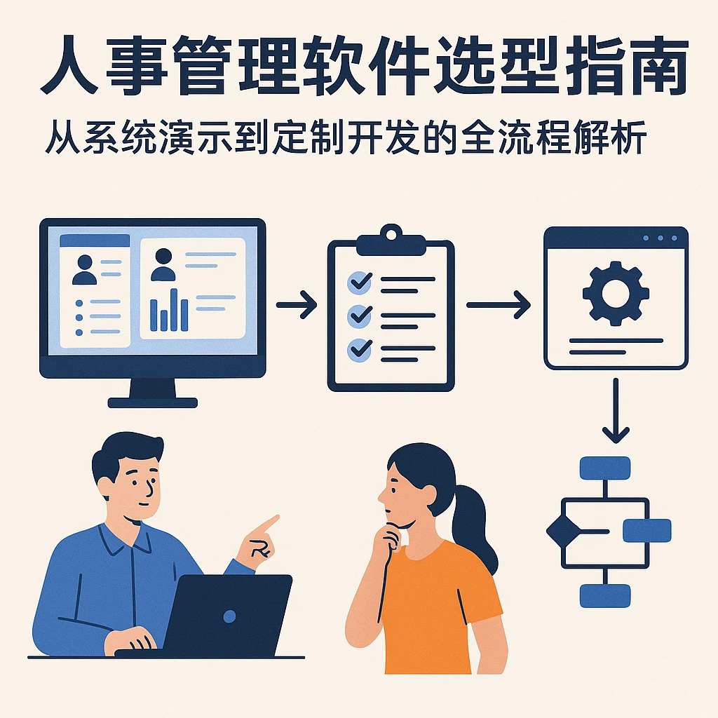 人事管理软件选型指南：从系统演示到定制开发的全流程解析