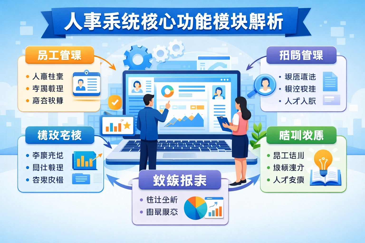 人事系统核心功能模块解析