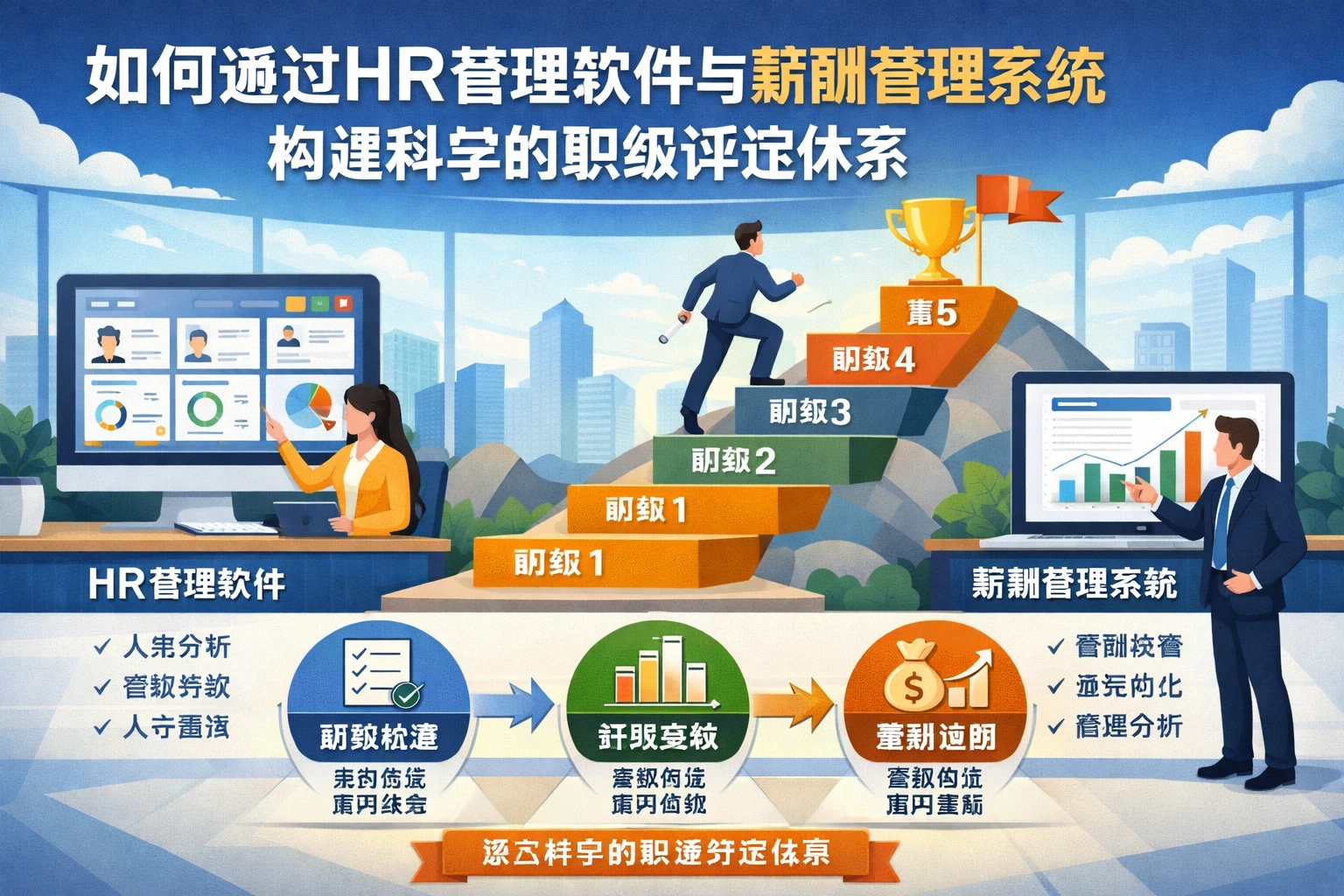 如何通过HR管理软件与薪酬管理系统构建科学的职级评定体系