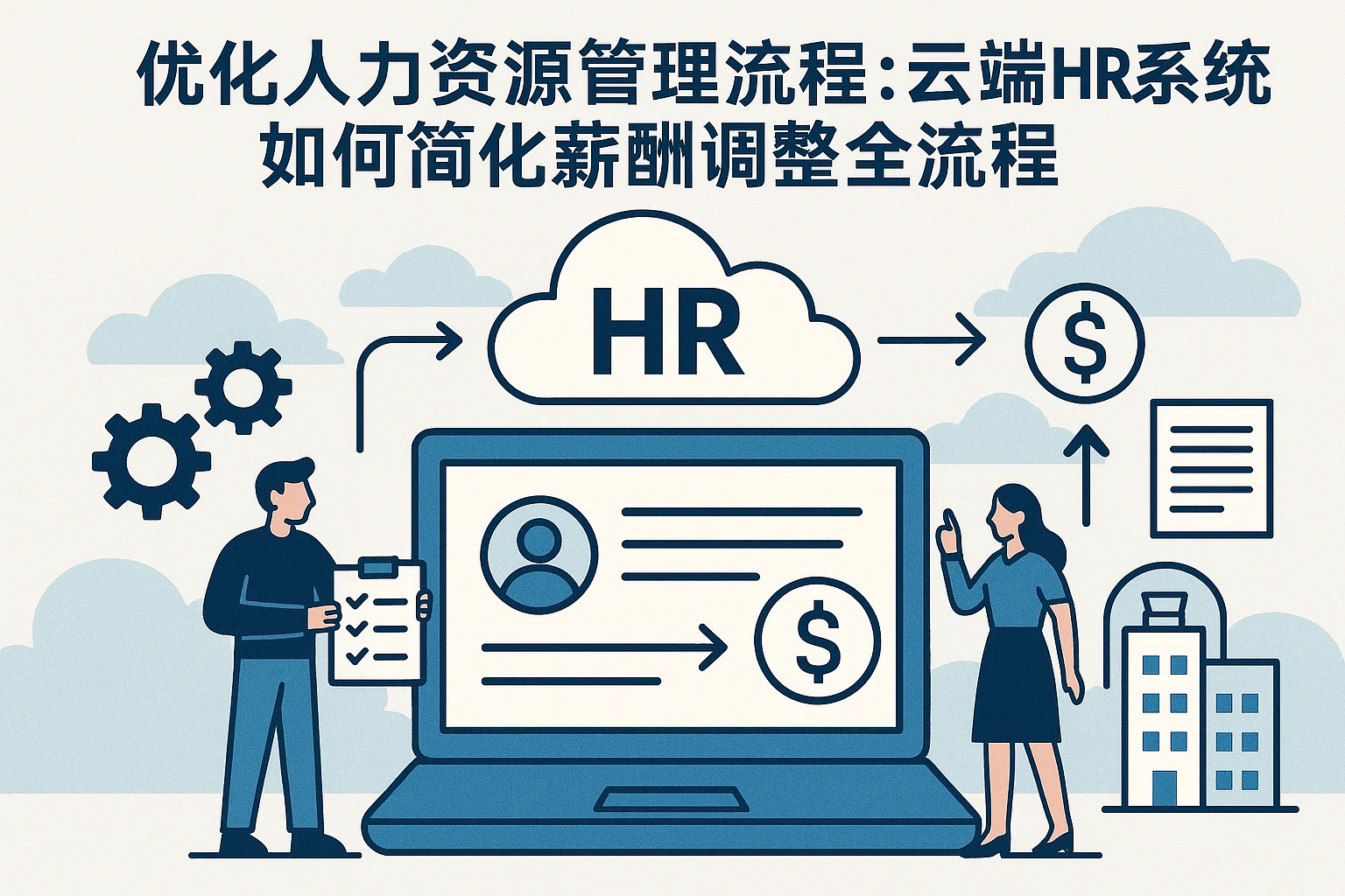 优化人力资源管理流程:云端HR系统如何简化薪酬调整全流程