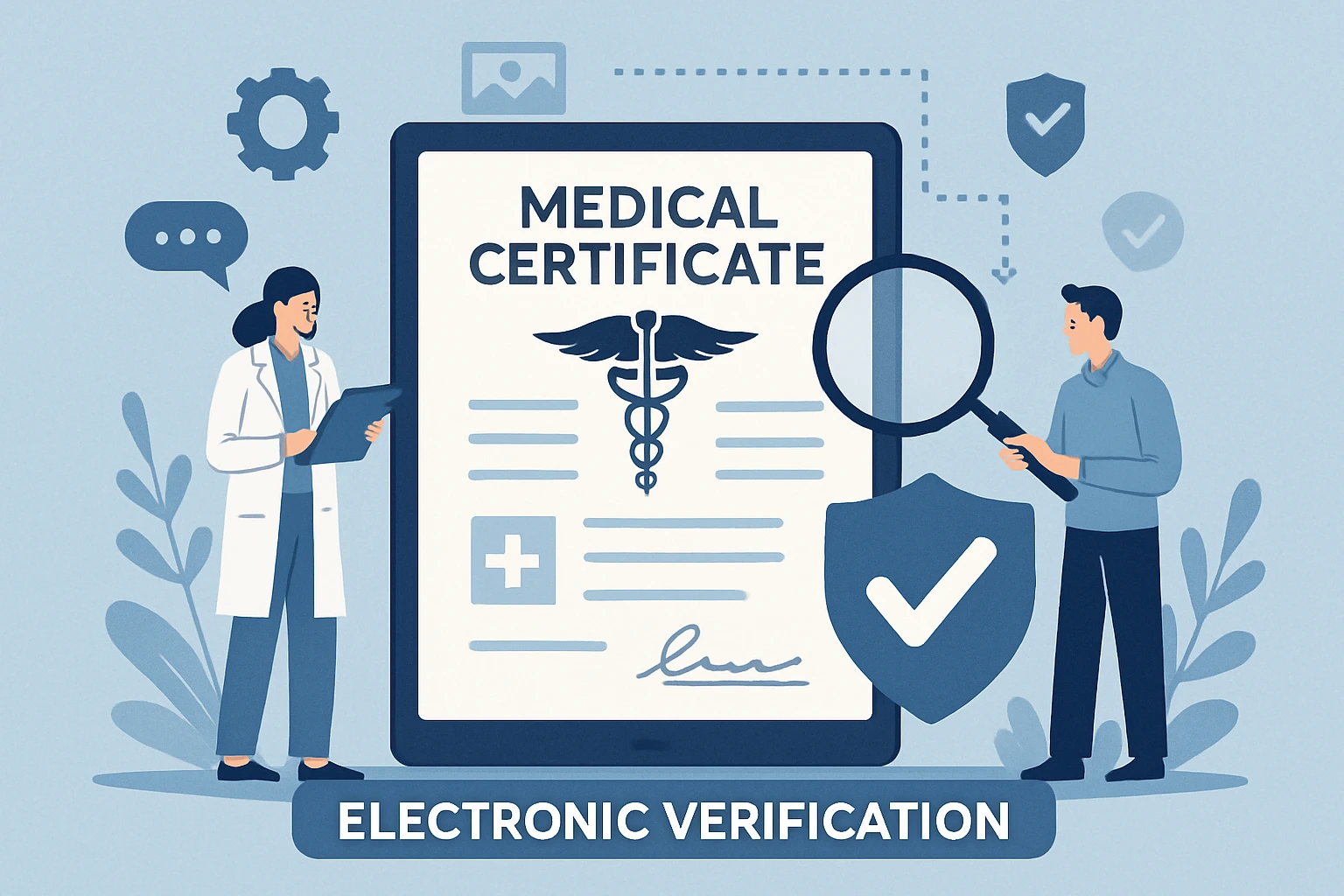 医疗证明的电子化验证