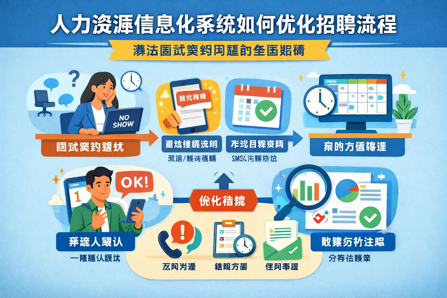 人力资源信息化系统如何优化招聘流程：解决面试爽约问题的全面指南