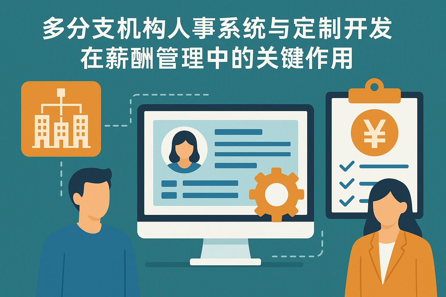 多分支机构人事系统与定制开发在薪酬管理中的关键作用