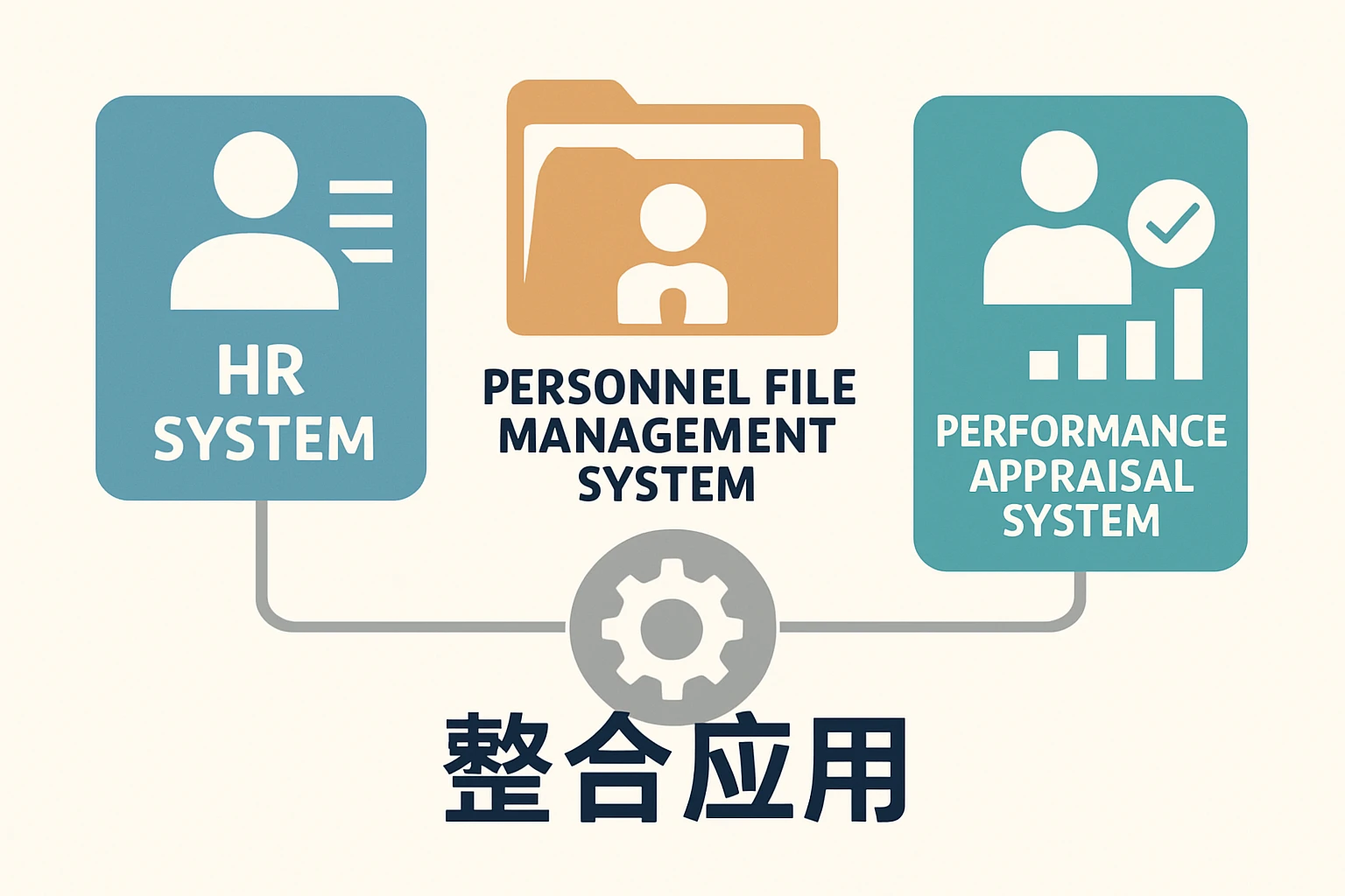 人力资源系统、人事档案管理系统与绩效考评系统的整合应用