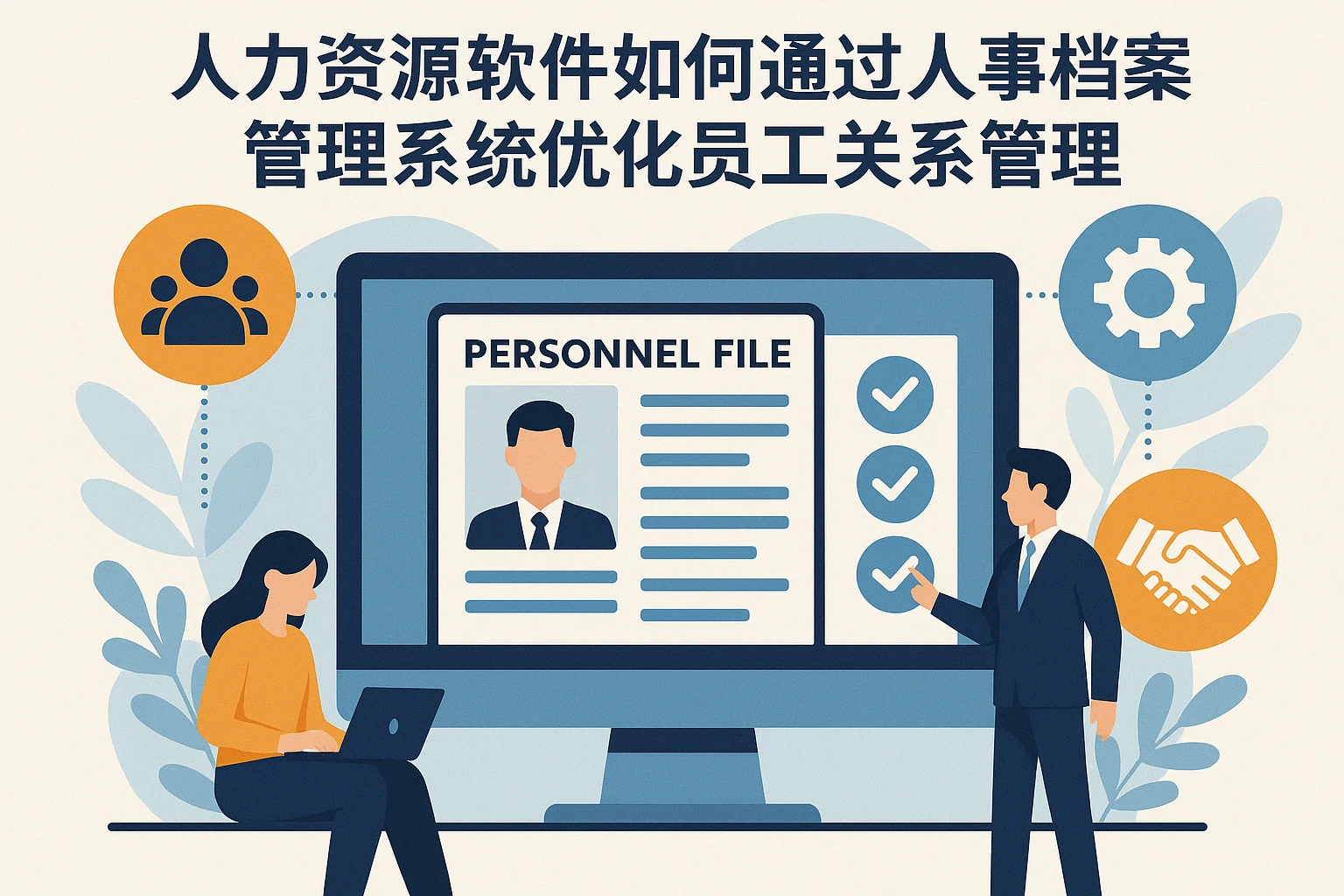 人力资源软件如何通过人事档案管理系统优化员工关系管理