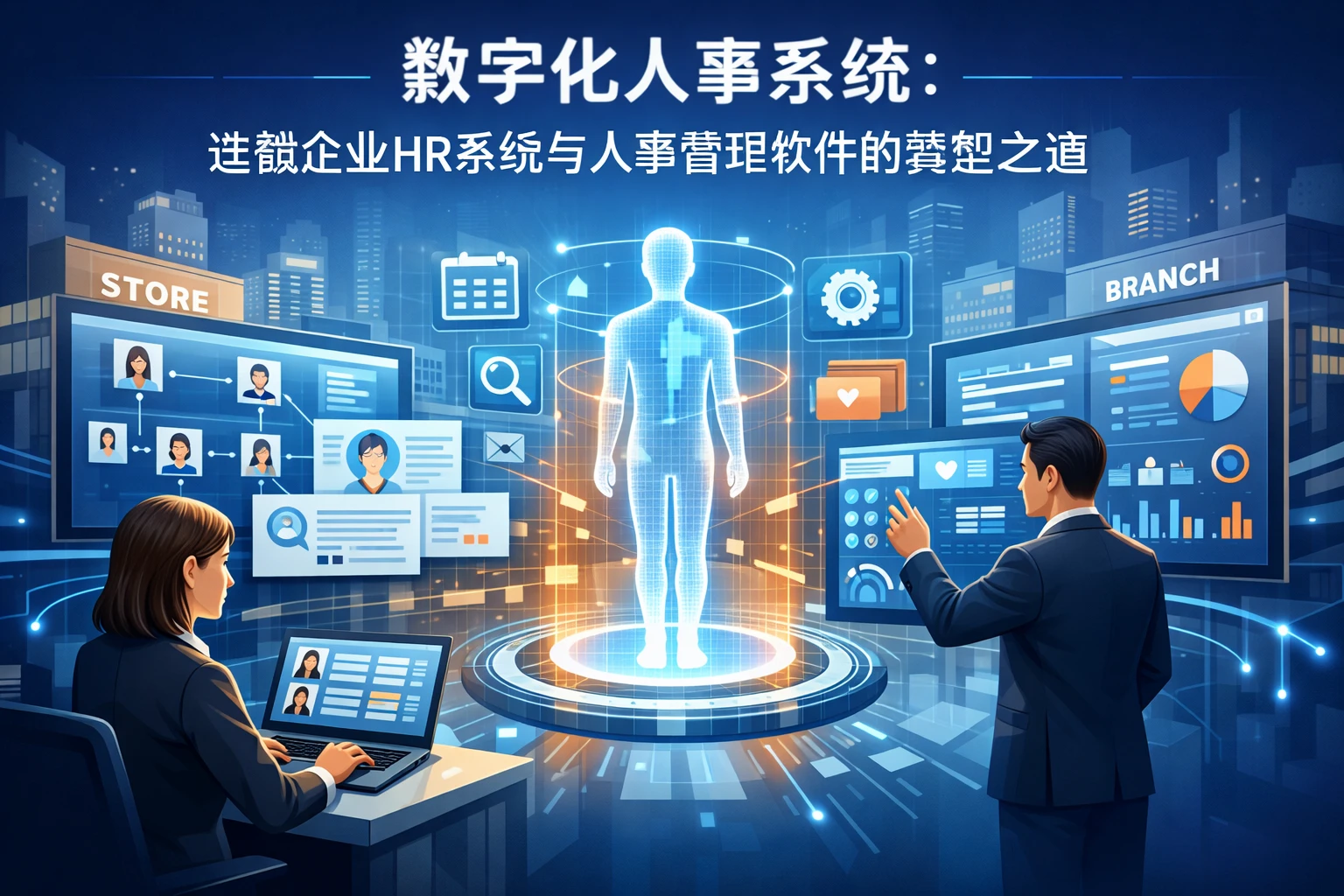 数字化人事系统：连锁企业HR系统与人事管理软件的转型之道