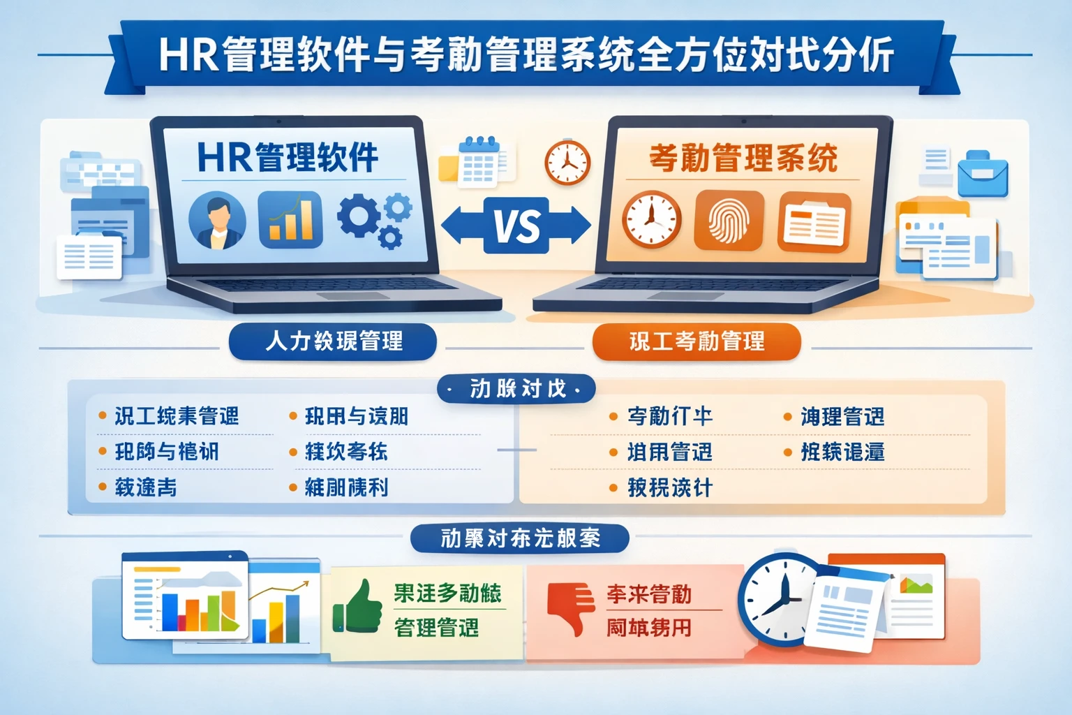 HR管理软件与考勤管理系统全方位对比分析