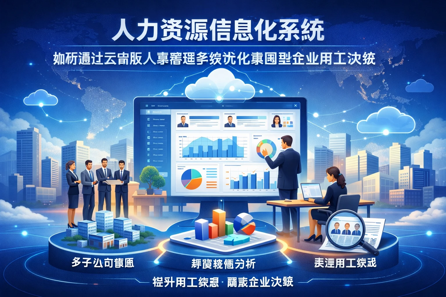 人力资源信息化系统如何通过云端版人事管理系统优化集团型企业用工决策