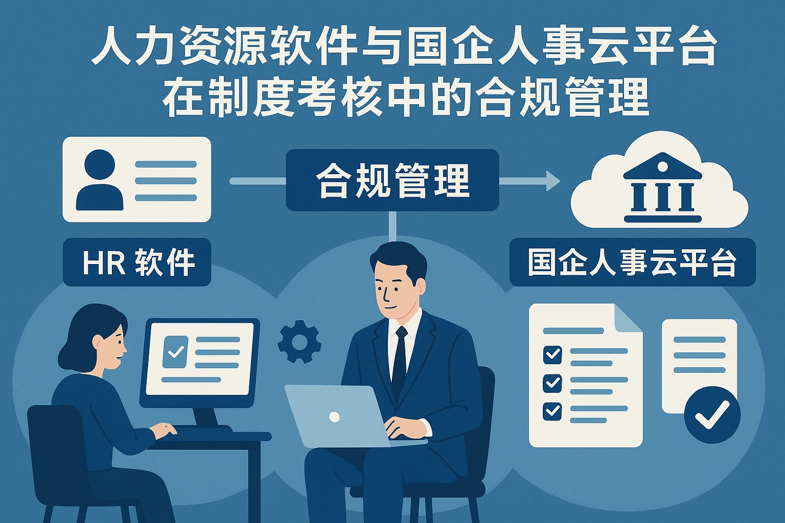 人力资源软件与国企人事云平台在制度考核中的合规管理