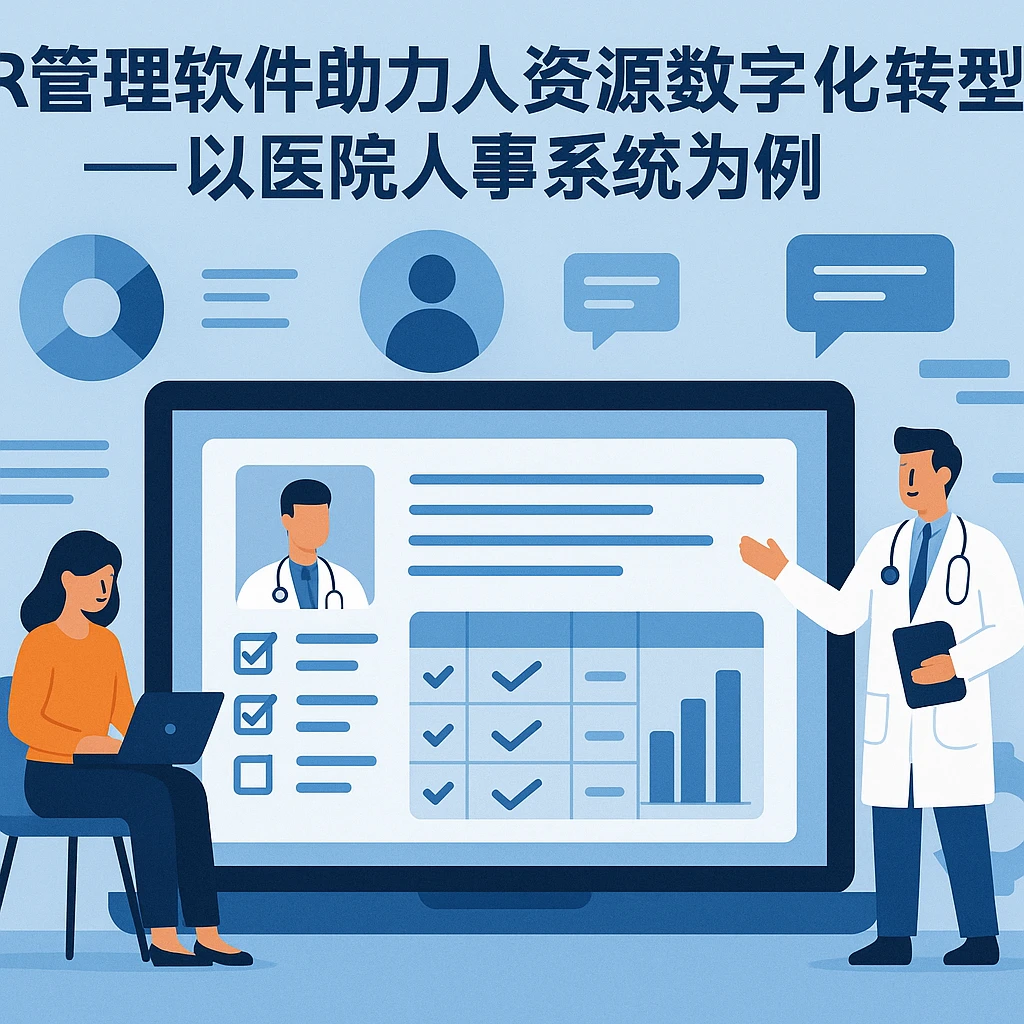 HR管理软件助力人力资源数字化转型——以医院人事系统为例