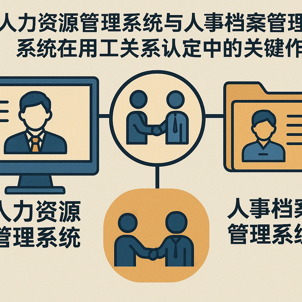 人力资源管理系统与人事档案管理系统在用工关系认定中的关键作用