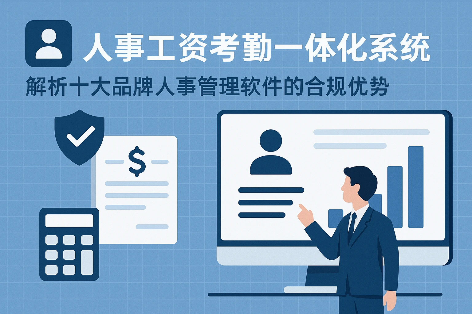 人事工资考勤一体化系统：解析十大品牌人事管理软件的合规优势
