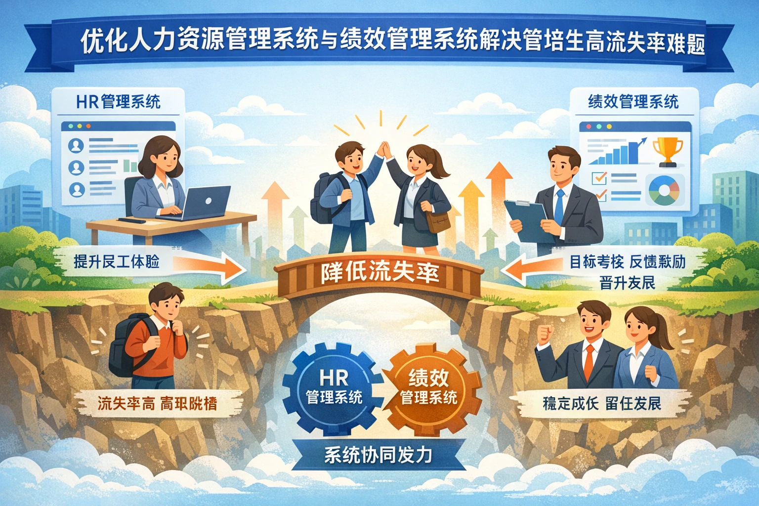 优化人力资源管理系统与绩效管理系统解决管培生高流失率难题
