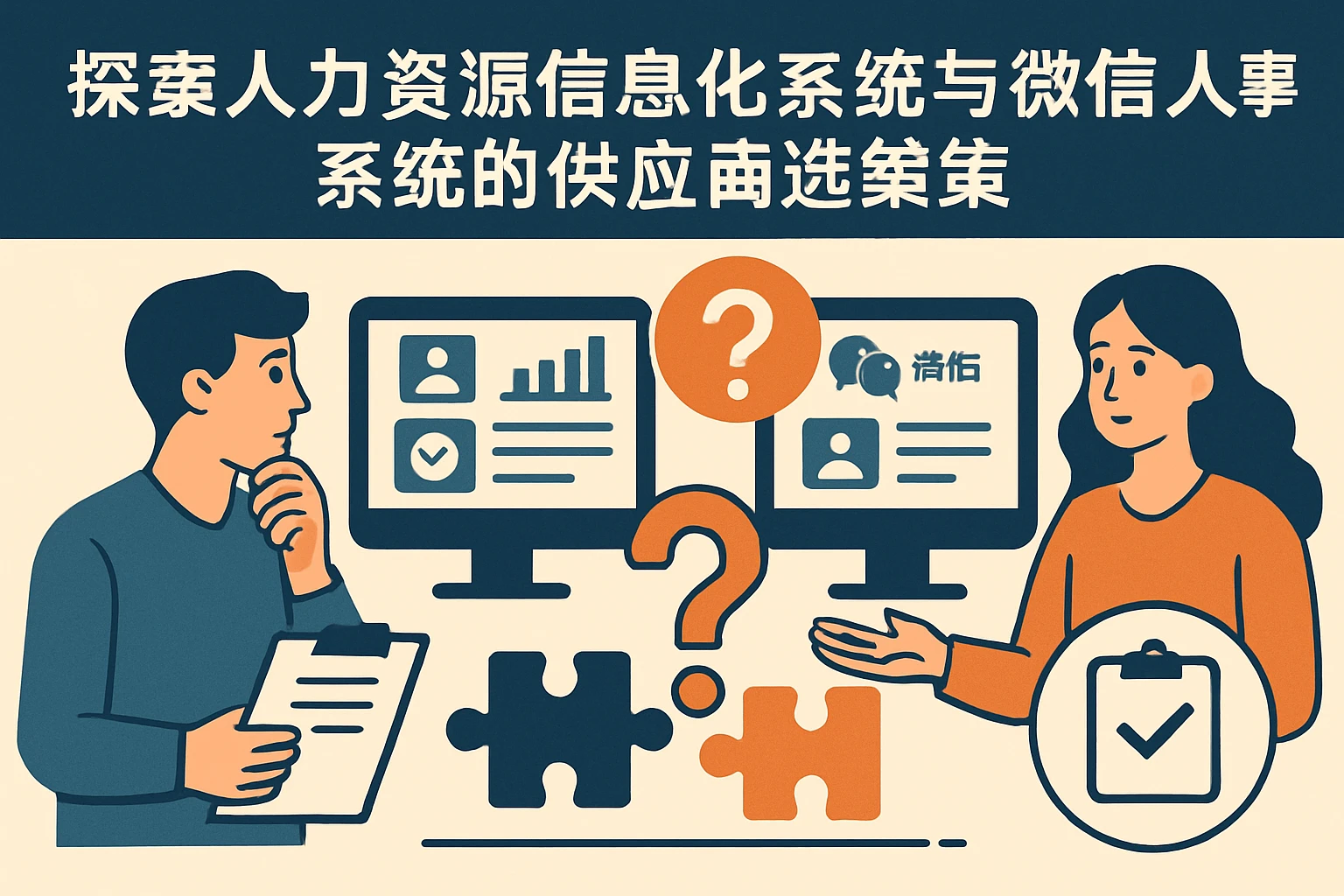 探索人力资源信息化系统与微信人事系统的供应商选择策略