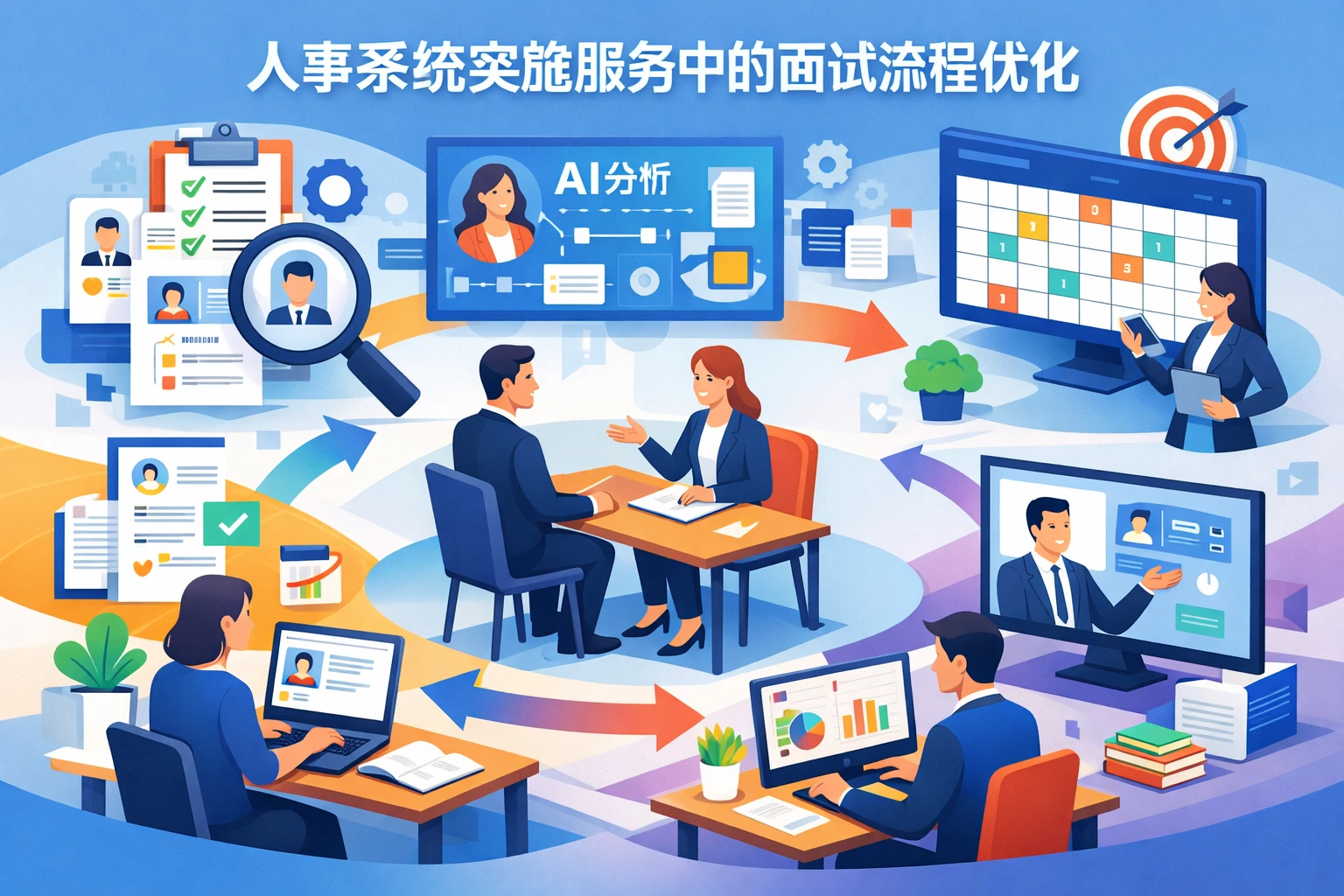 人事系统实施服务中的面试流程优化