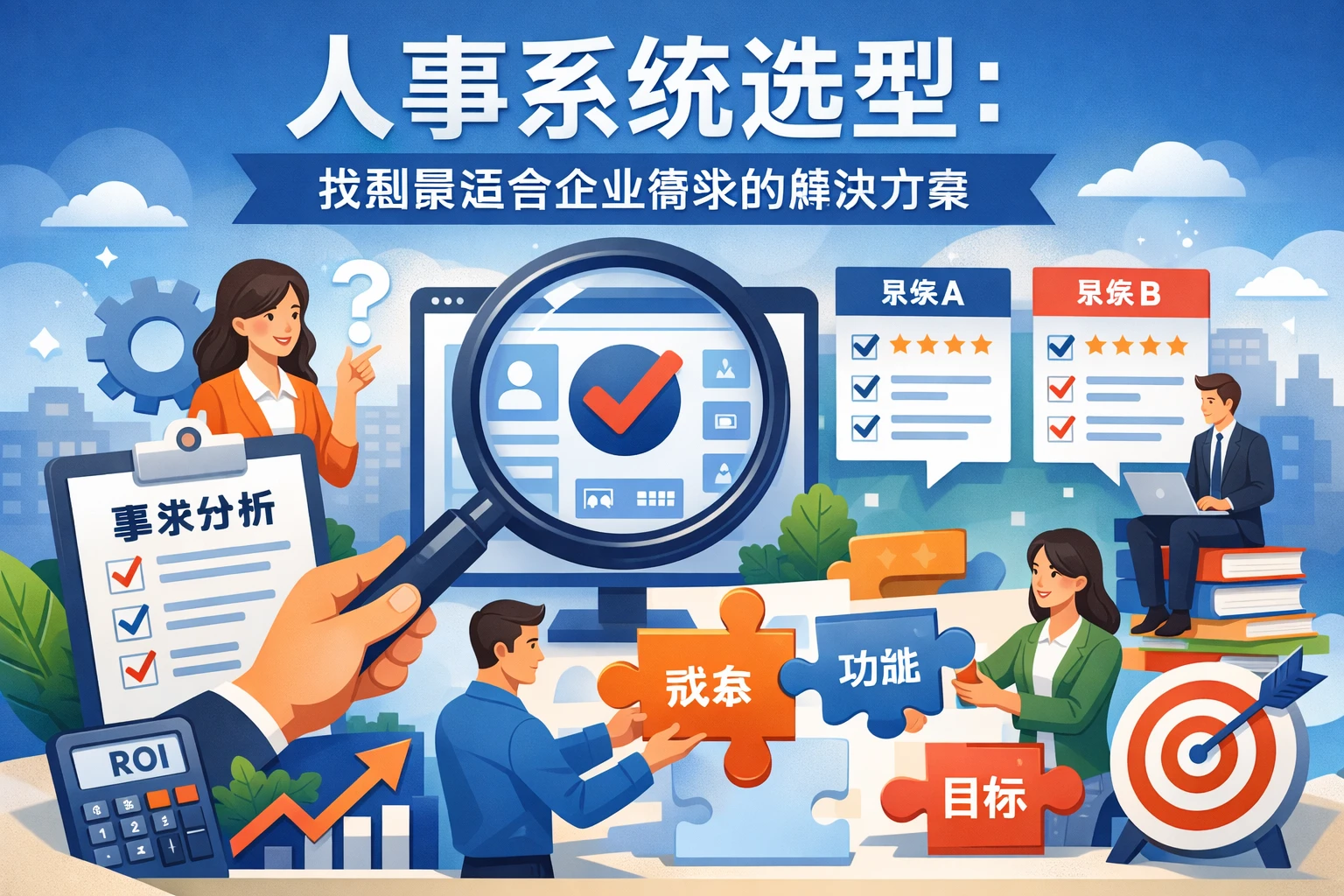 人事系统选型：找到最适合企业需求的解决方案