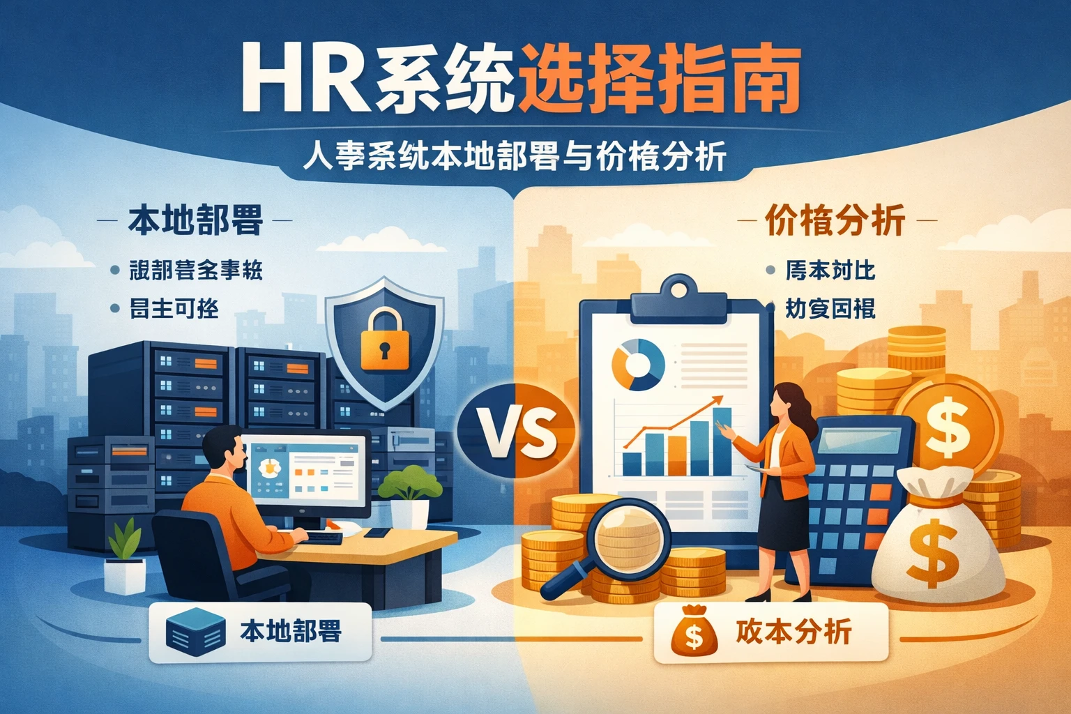 HR系统选择指南：人事系统本地部署与价格分析