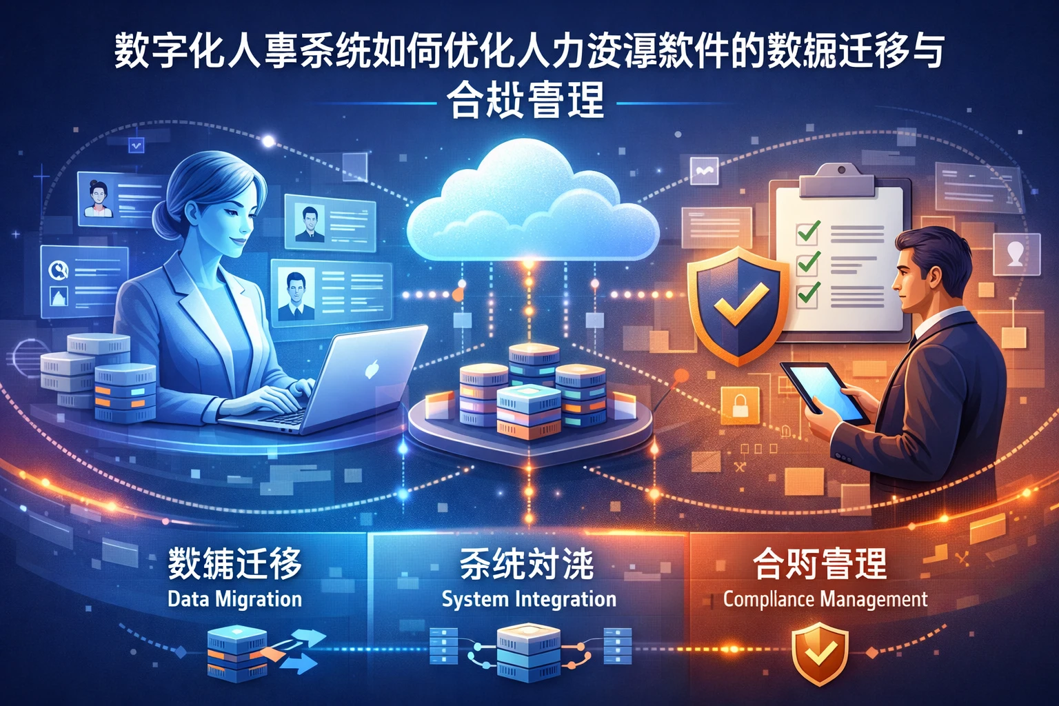 数字化人事系统如何优化人力资源软件的数据迁移与合规管理