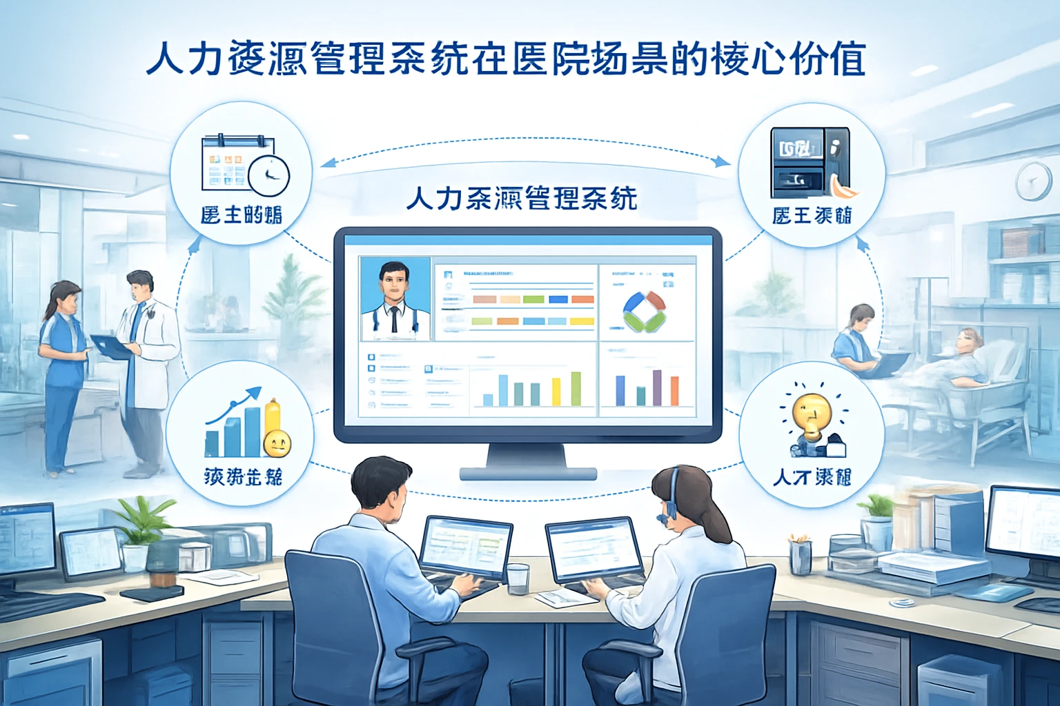 人力资源管理系统在医院场景的核心价值