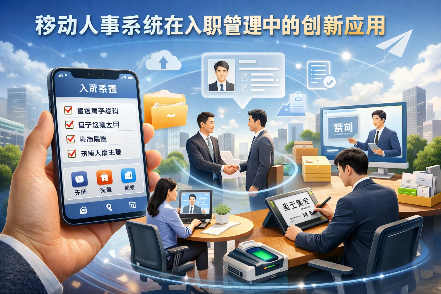 移动人事系统在入职管理中的创新应用