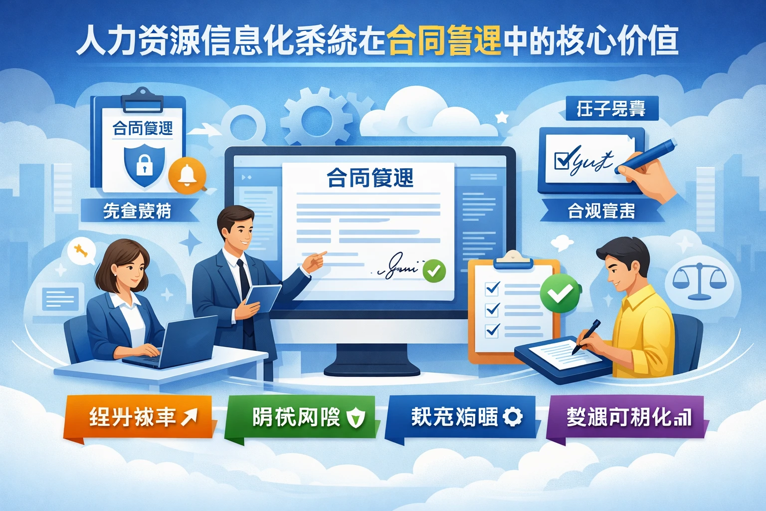 人力资源信息化系统在合同管理中的核心价值