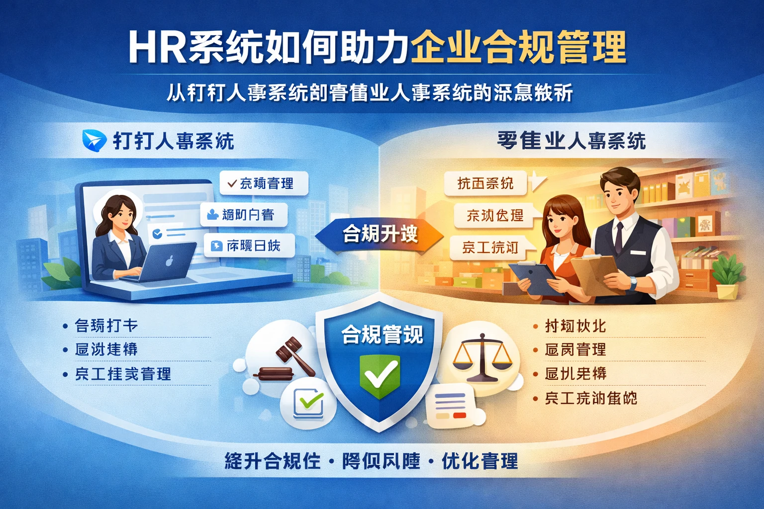 HR系统如何助力企业合规管理：从钉钉人事系统到零售业人事系统的深度解析