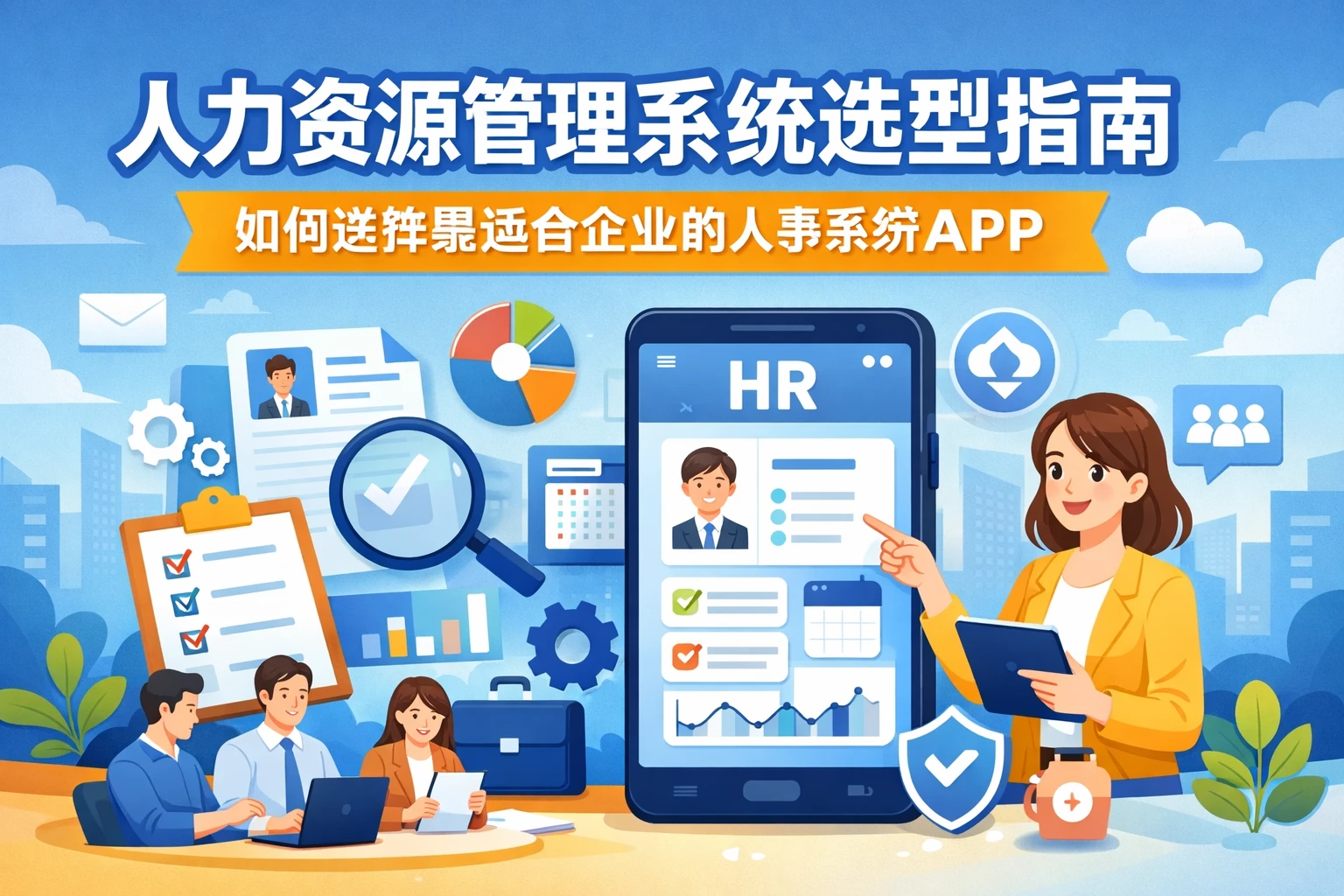 人力资源管理系统选型指南:如何选择最适合企业的人事系统APP