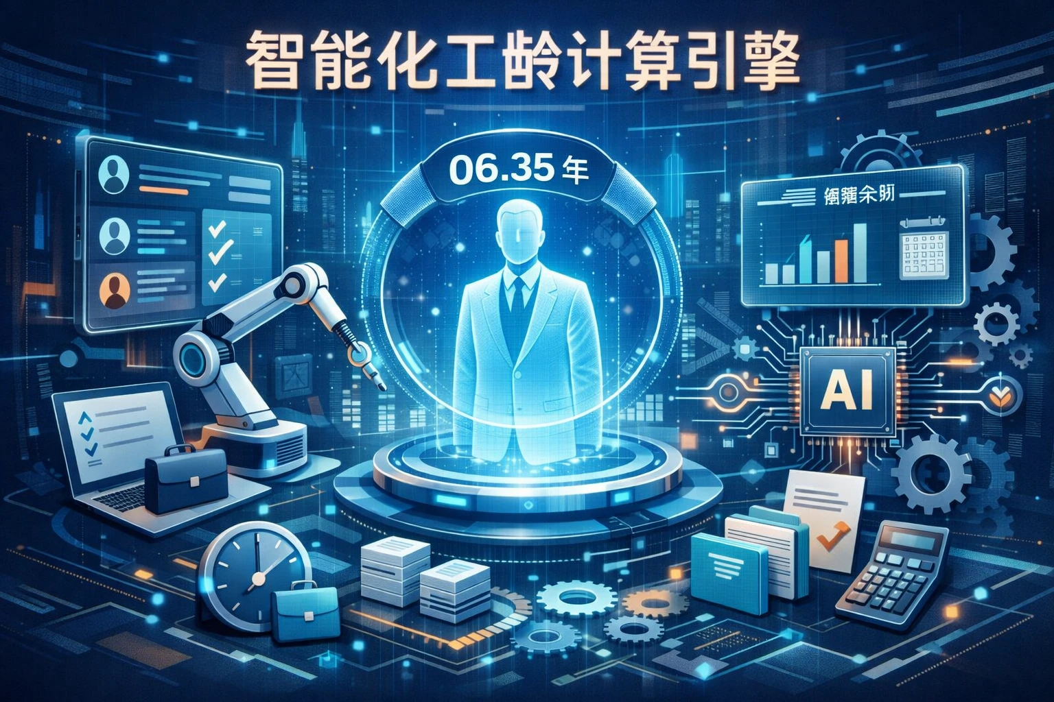 智能化工龄计算引擎