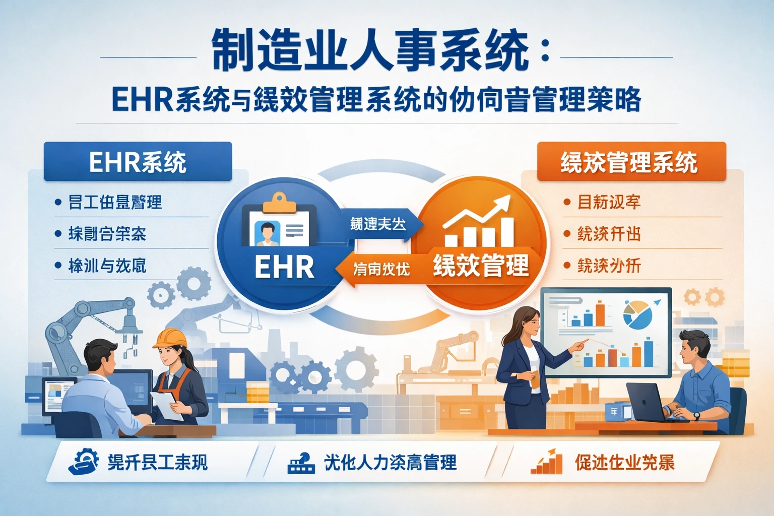 制造业人事系统：EHR系统与绩效管理系统的协同管理策略