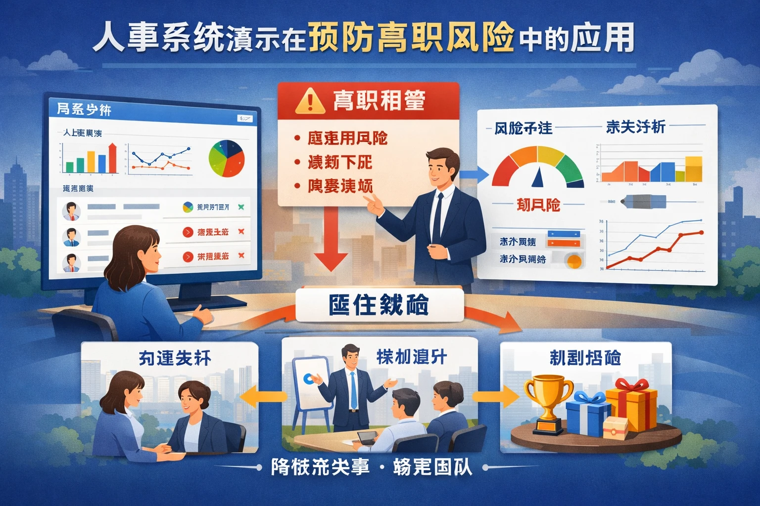 人事系统演示在预防离职风险中的应用