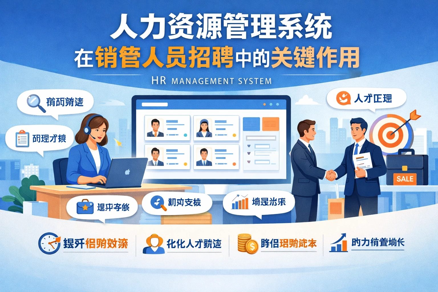 人力资源管理系统在销售人员招聘中的关键作用