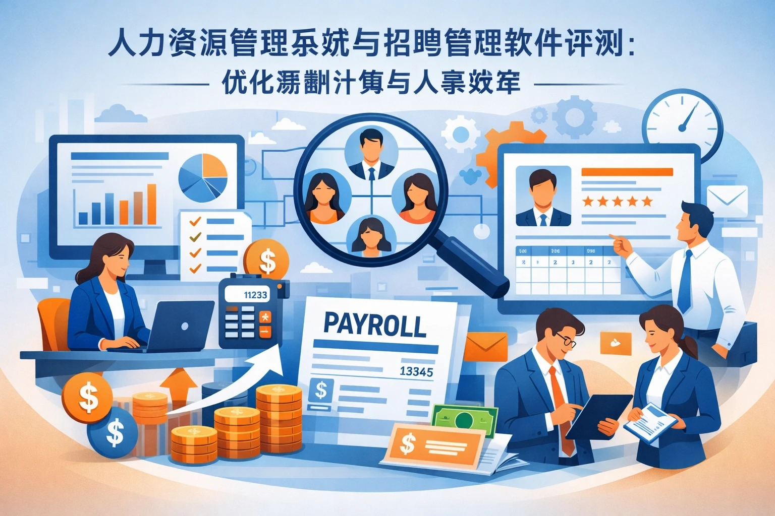 人力资源管理系统与招聘管理软件评测：优化薪酬计算与人事效率