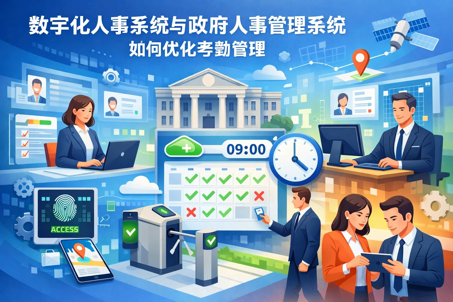 数字化人事系统与政府人事管理系统如何优化考勤管理