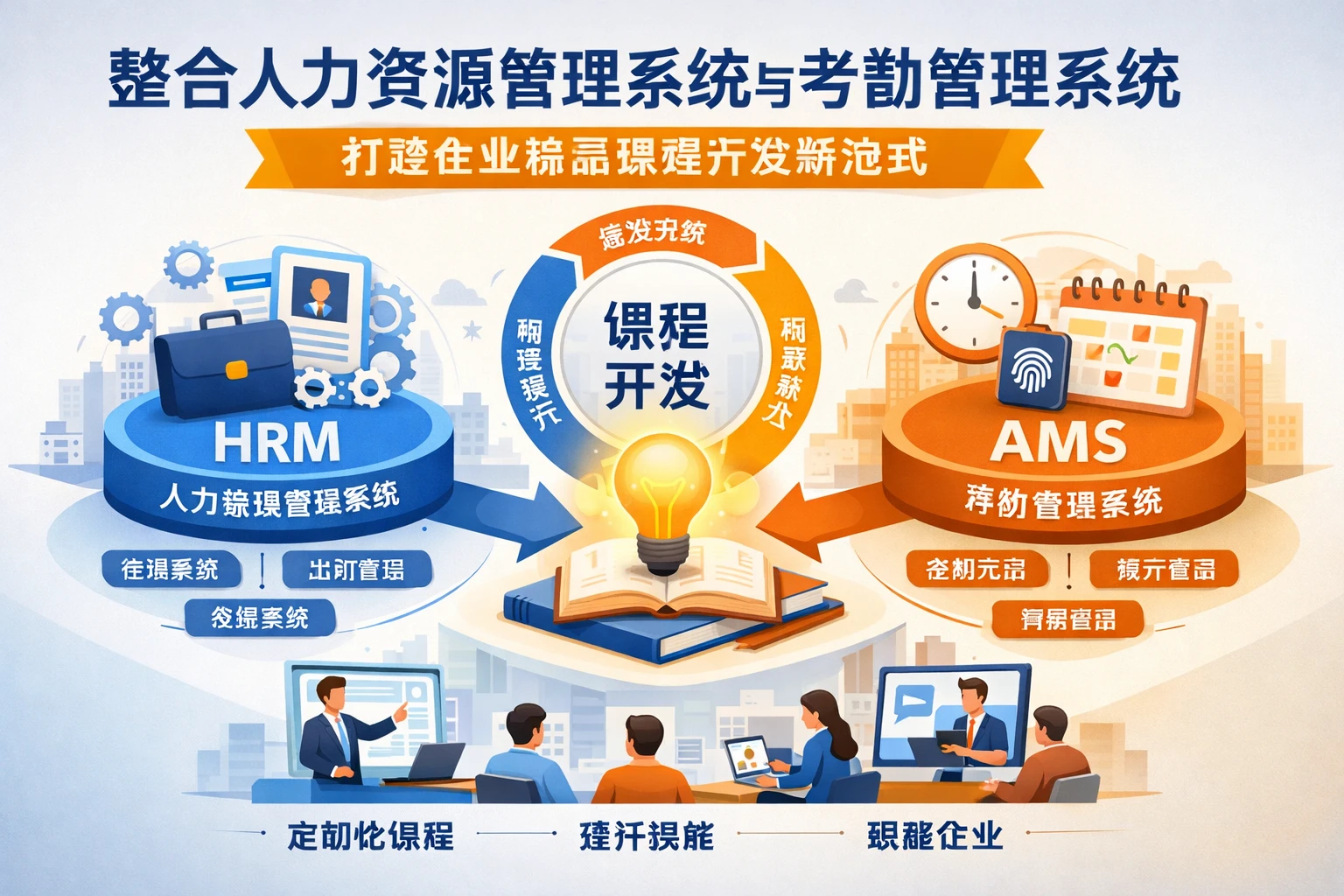 整合人力资源管理系统与考勤管理系统：打造企业精品课程开发新范式