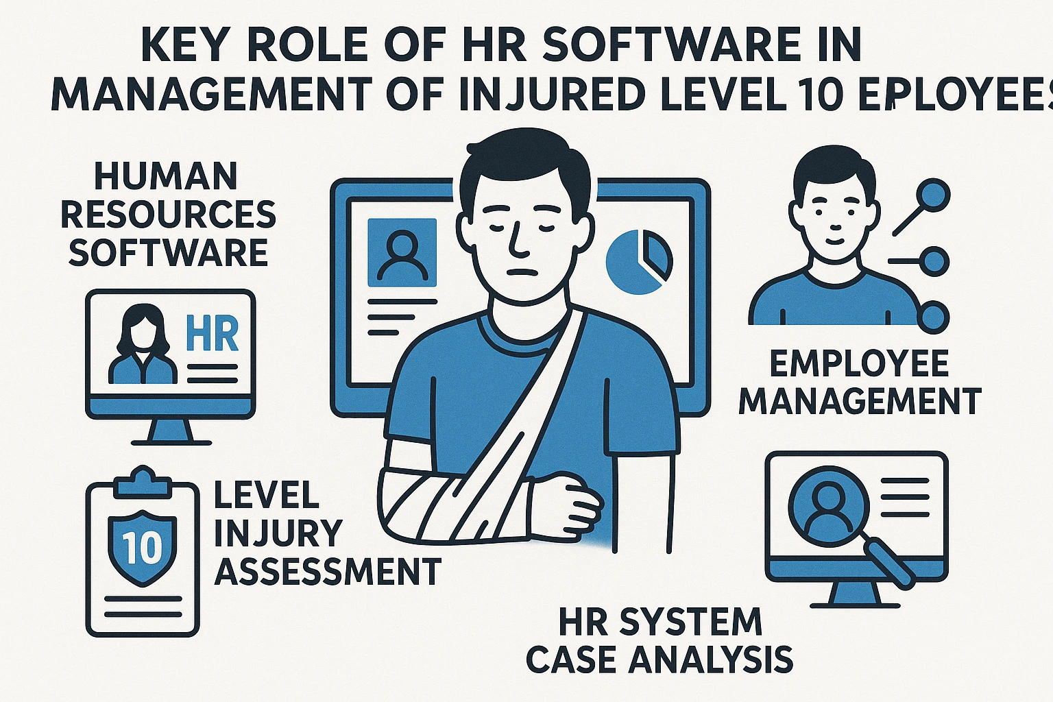 人力资源软件在工伤10级员工管理中的关键作用及人事系统案例分析