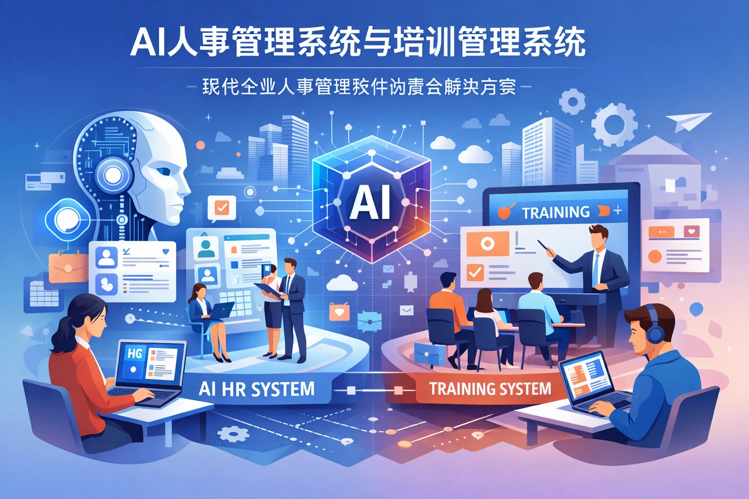 AI人事管理系统与培训管理系统：现代企业人事管理软件的整合解决方案