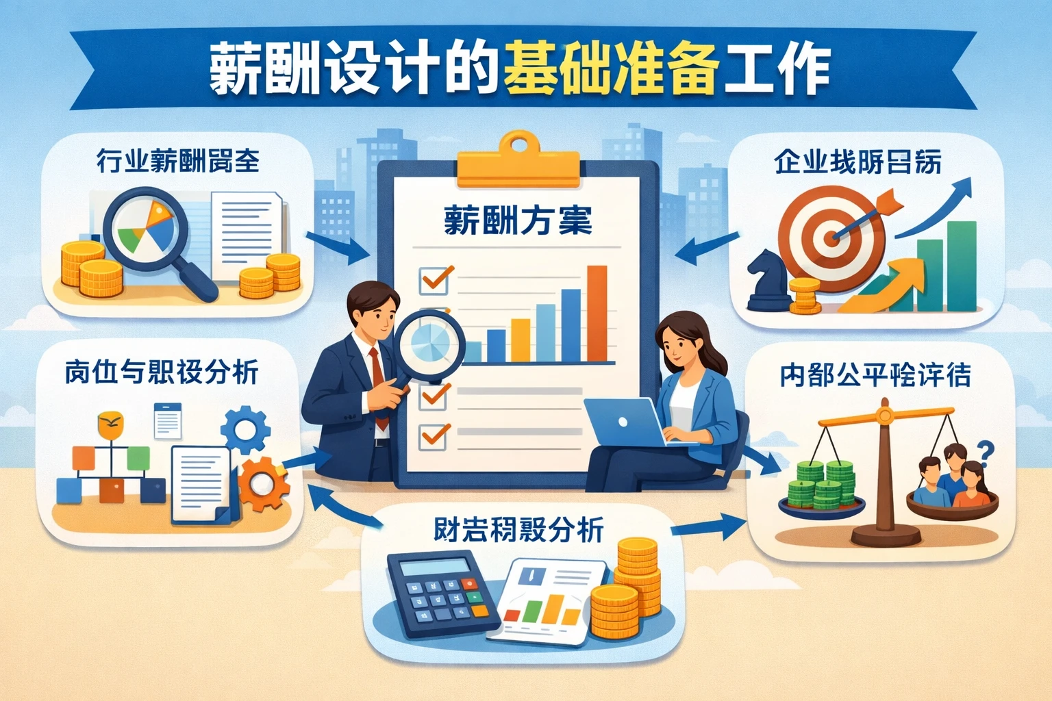 薪酬设计的基础准备工作