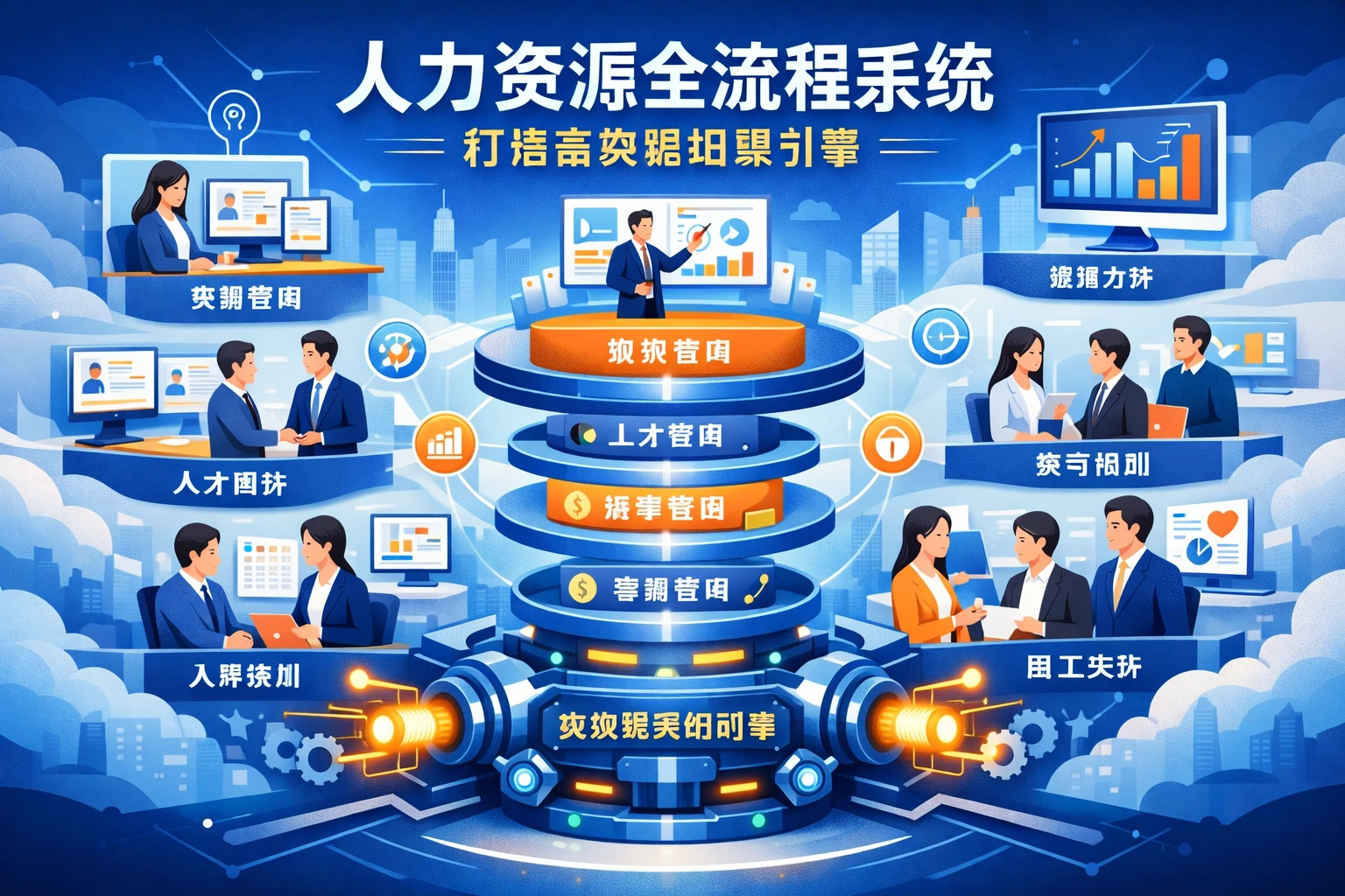人力资源全流程系统:打造高效能组织引擎