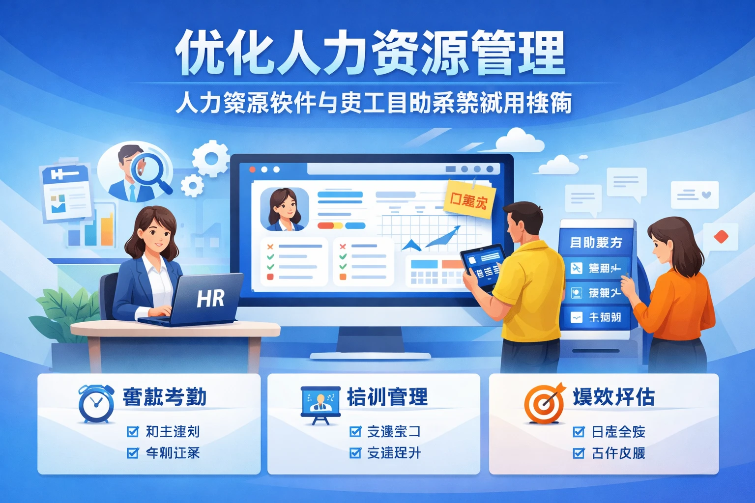 优化人力资源管理：人力资源软件与员工自助系统试用指南